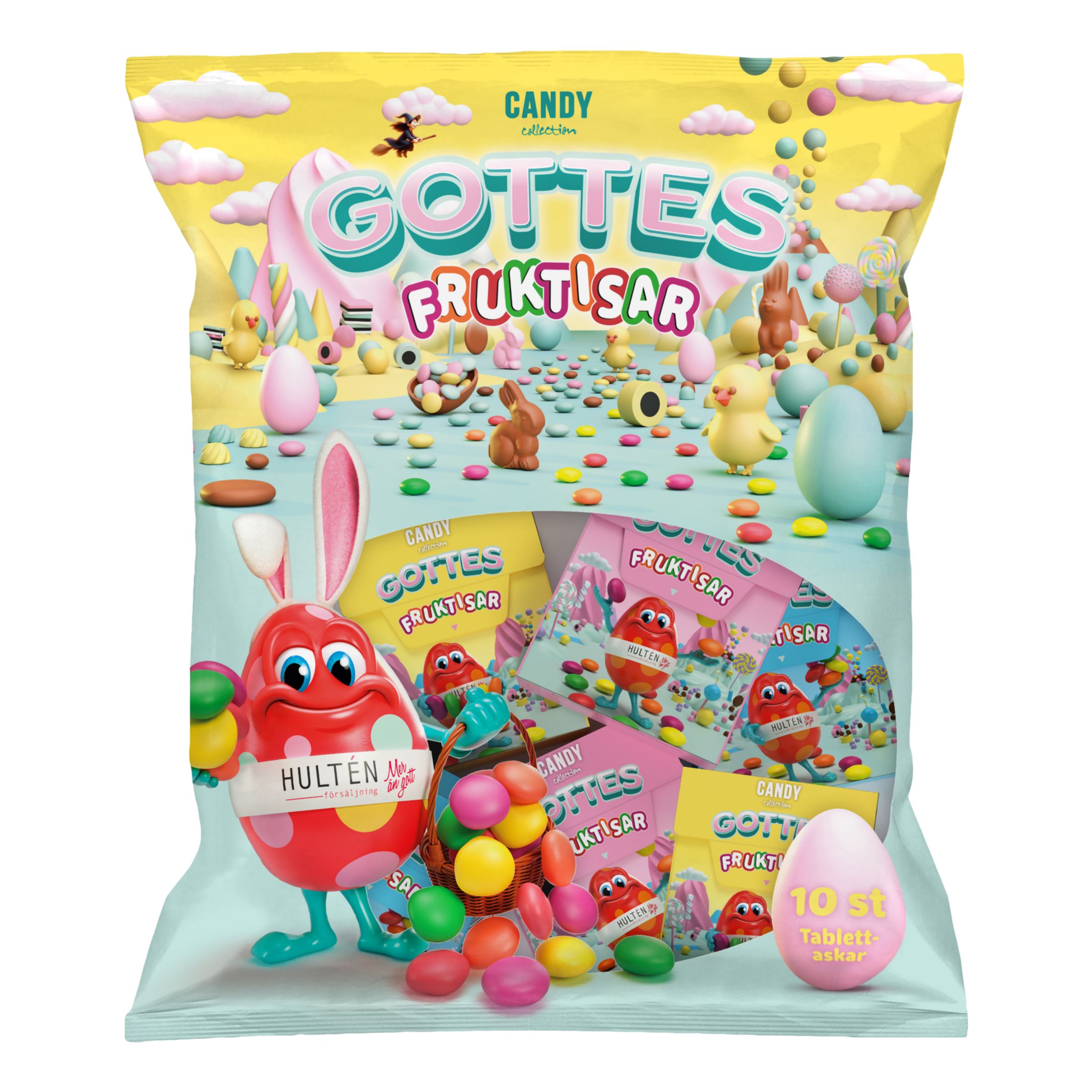 Gottes Fruktisar - 140 g | Hem - Godis & Läsk - Godis - Gelégodis | Pryloteket