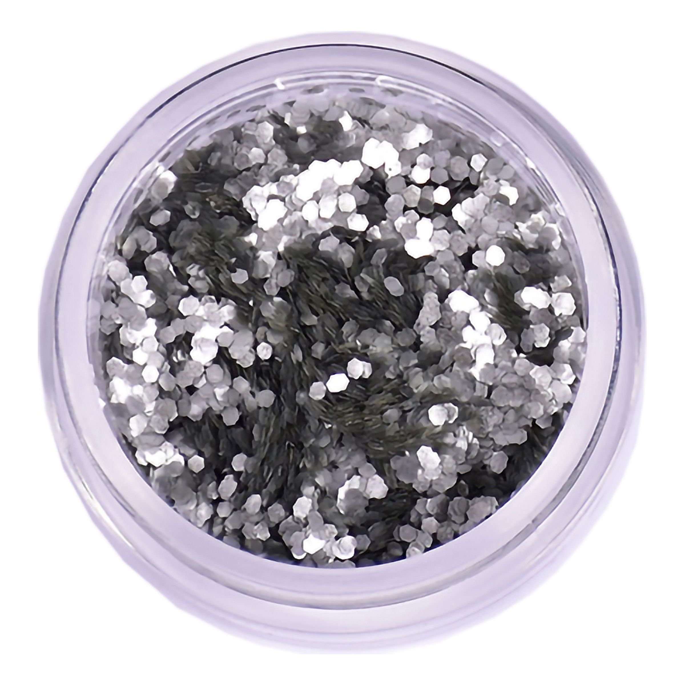 Grimas Glittersmink Flakes Organiskt - Silver