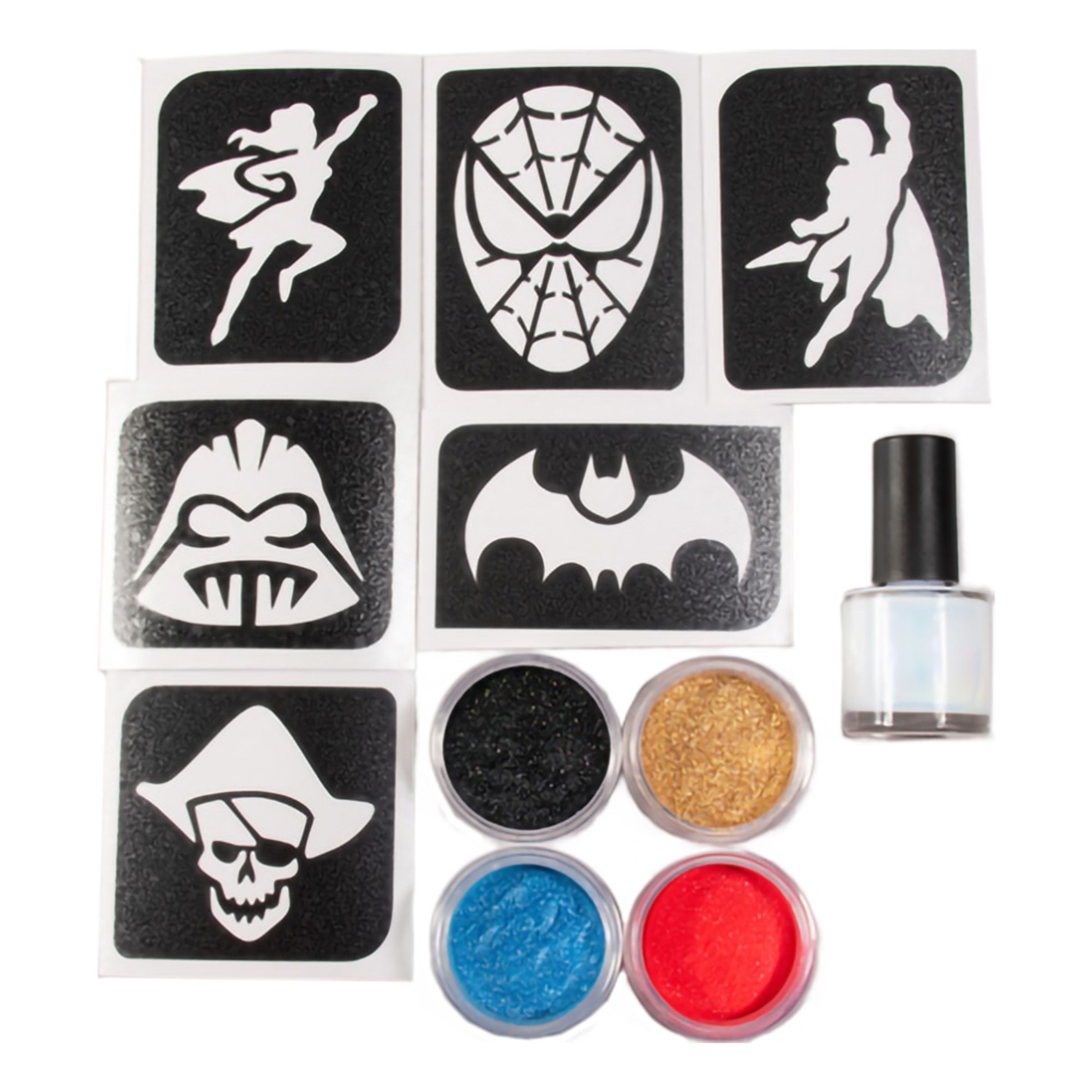 Grimas Sparkling Powder Tatueringsset Hero