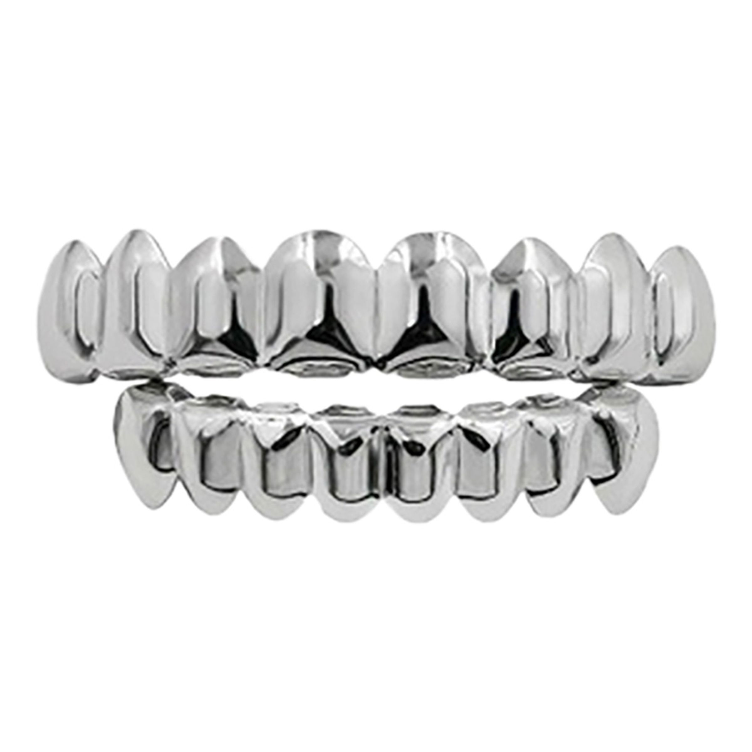 Grillz Teeth Caps - Silver