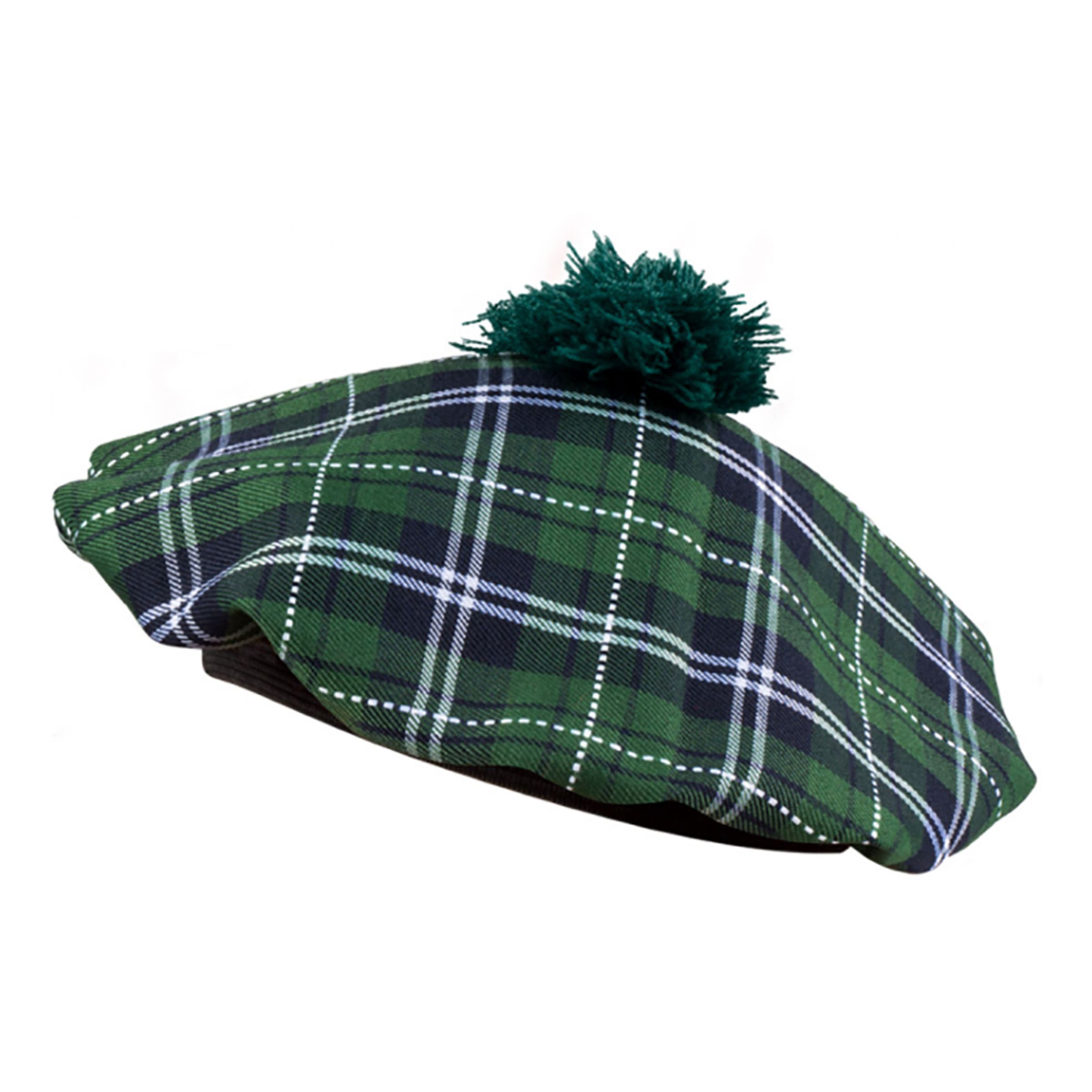 Grön Mrs Tartan Hatt - One size