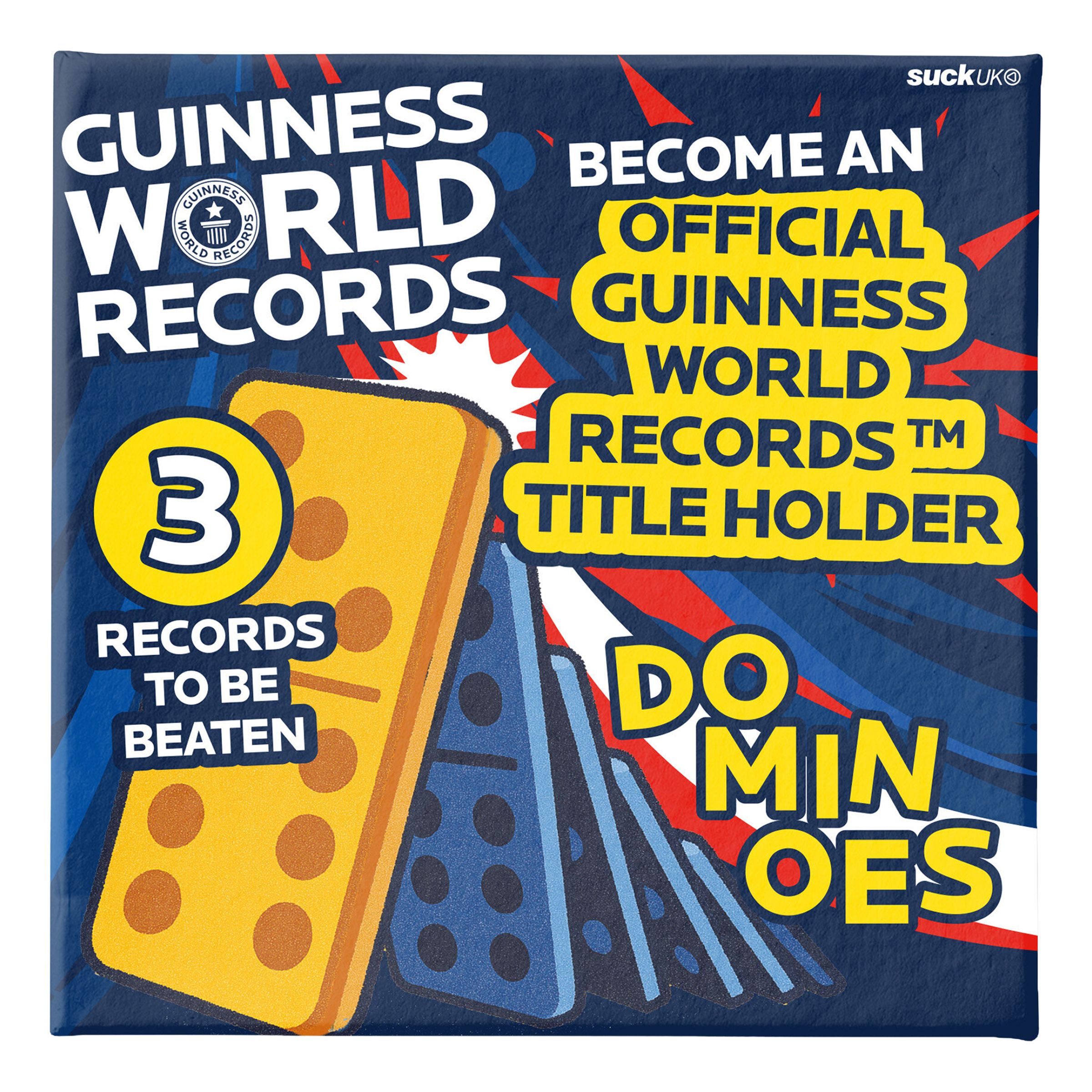 Guinness World Records Domino Rekordkit | Hem - Roliga Prylar - Spel & Lek - Leksaker | Pryloteket