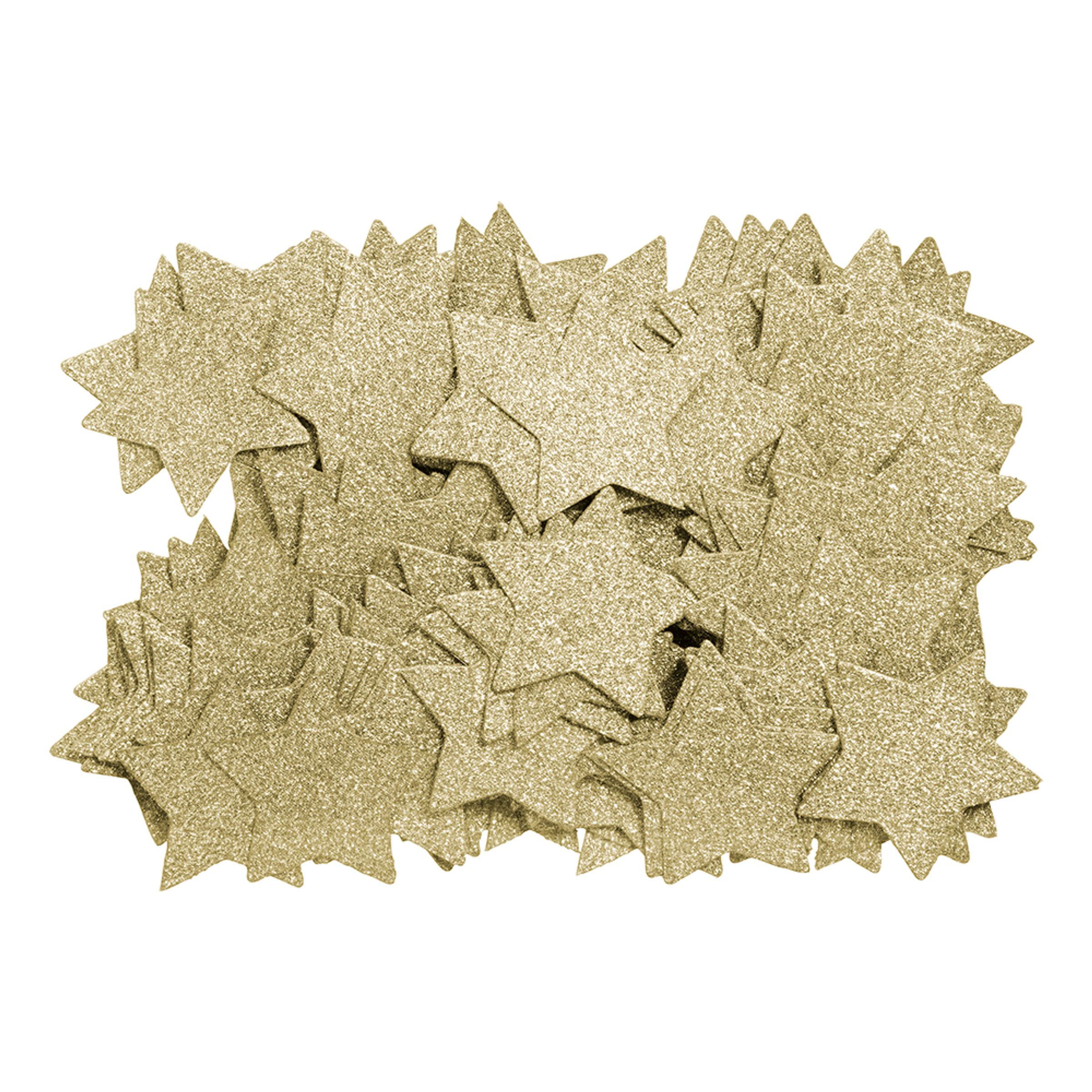 Läs mer om Guld Bordskonfetti Stjärnor - 6 gram