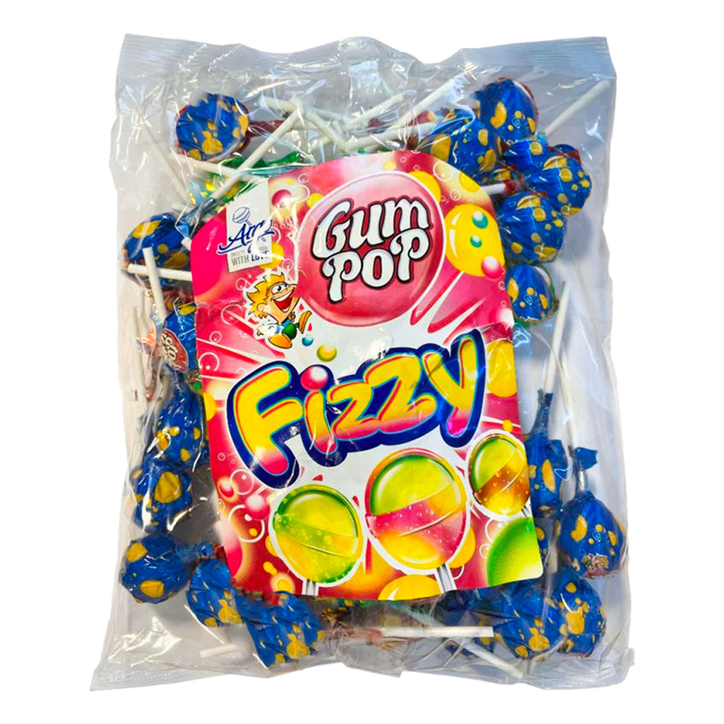 Läs mer om Gum Pop Fizzy Klubbor Sur Cola