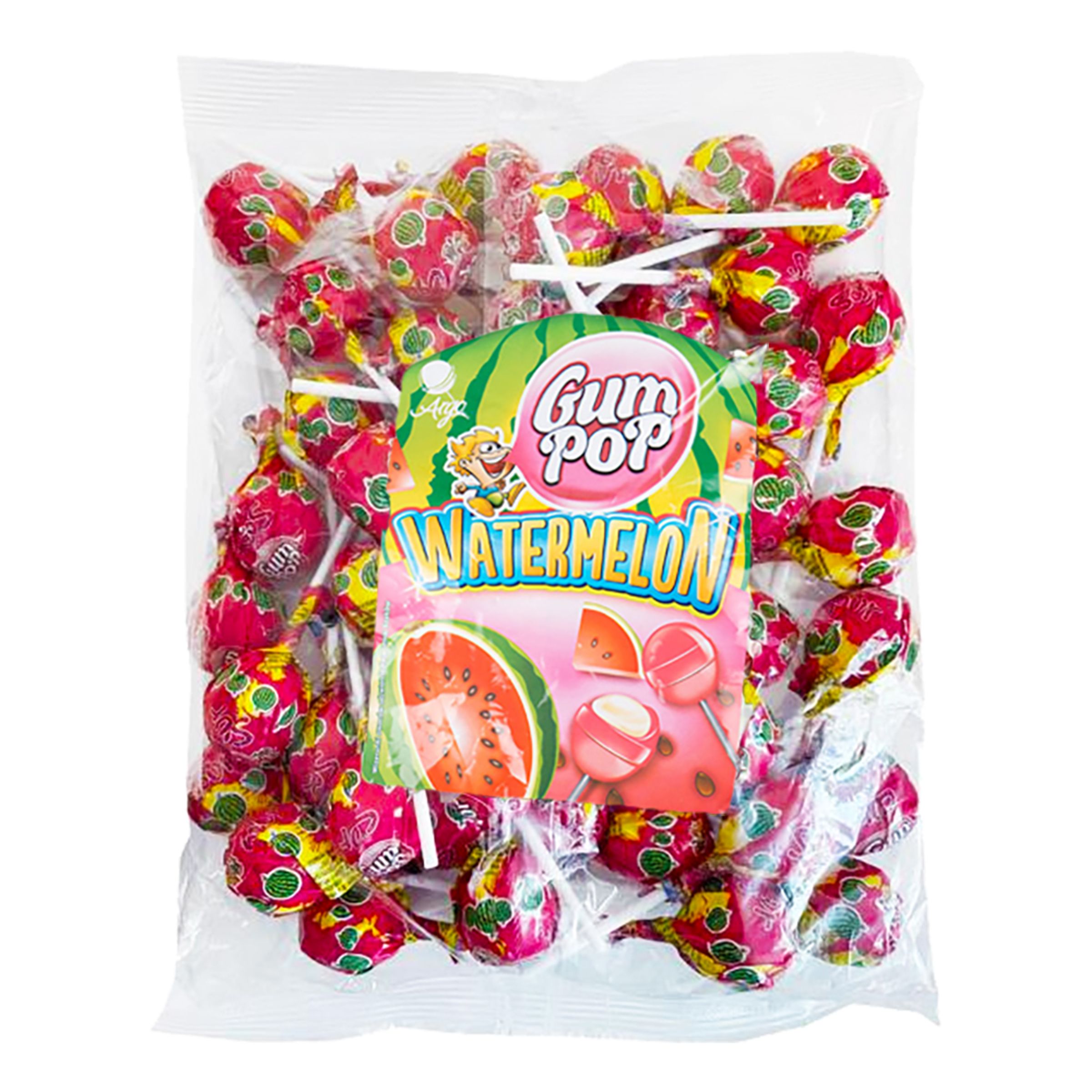 Gum Pop Vattenmelon Klubbor - 864 gram