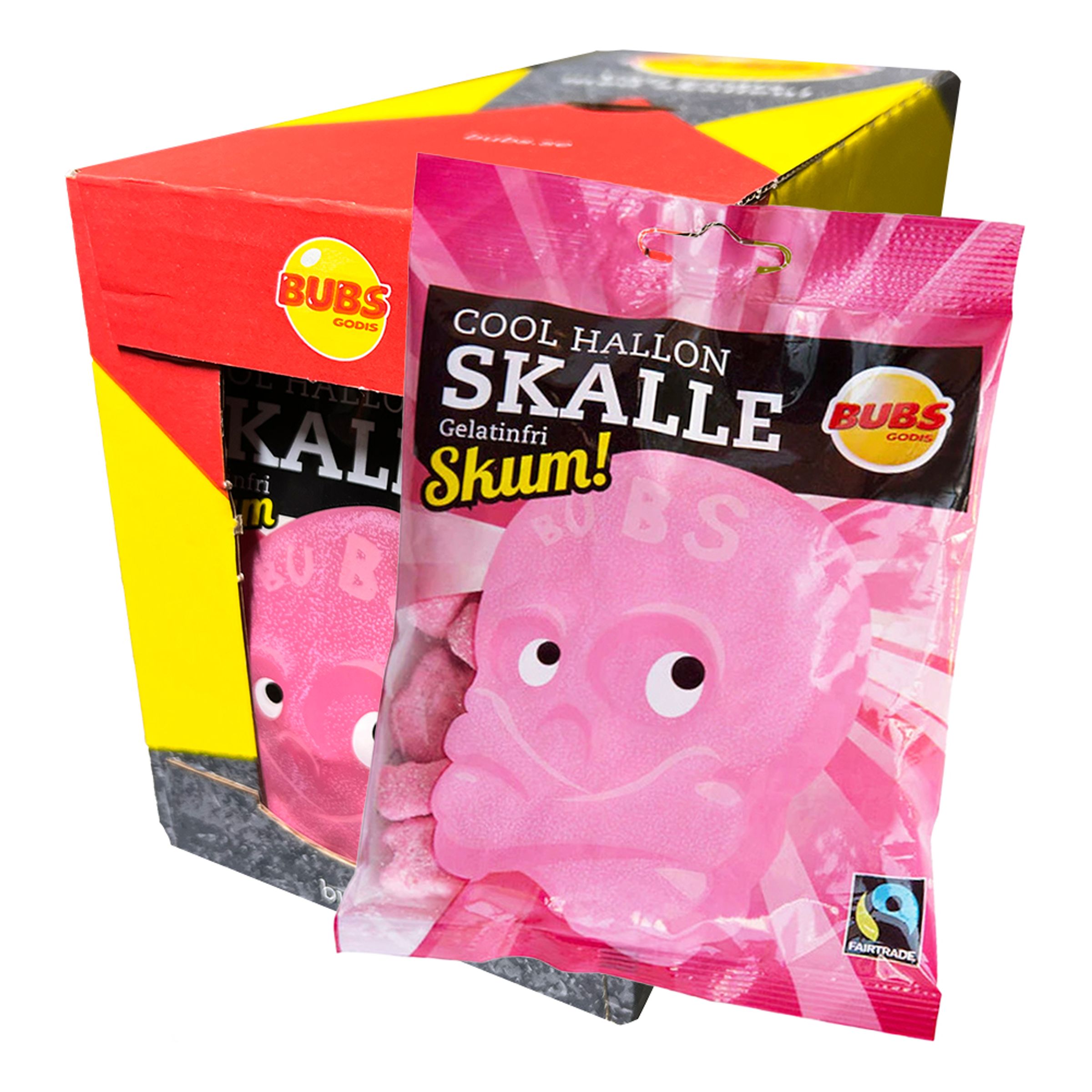 Läs mer om Hallonskallar Storpack - 12-pack