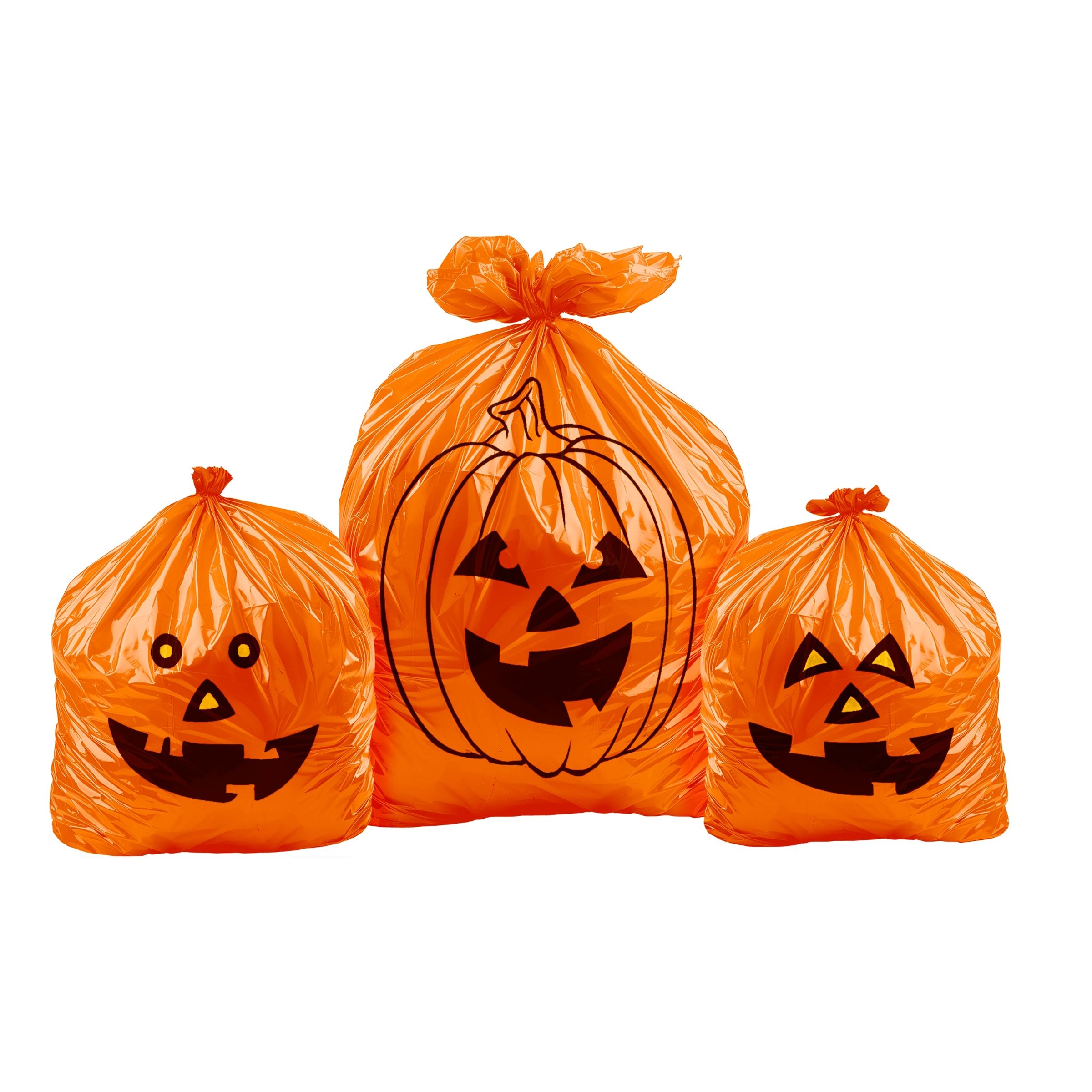 Halloween Lövpåsar - 3-pack | Hem//Roliga Prylar//Hem & Hushåll//I Trädgården | PartyOutlet