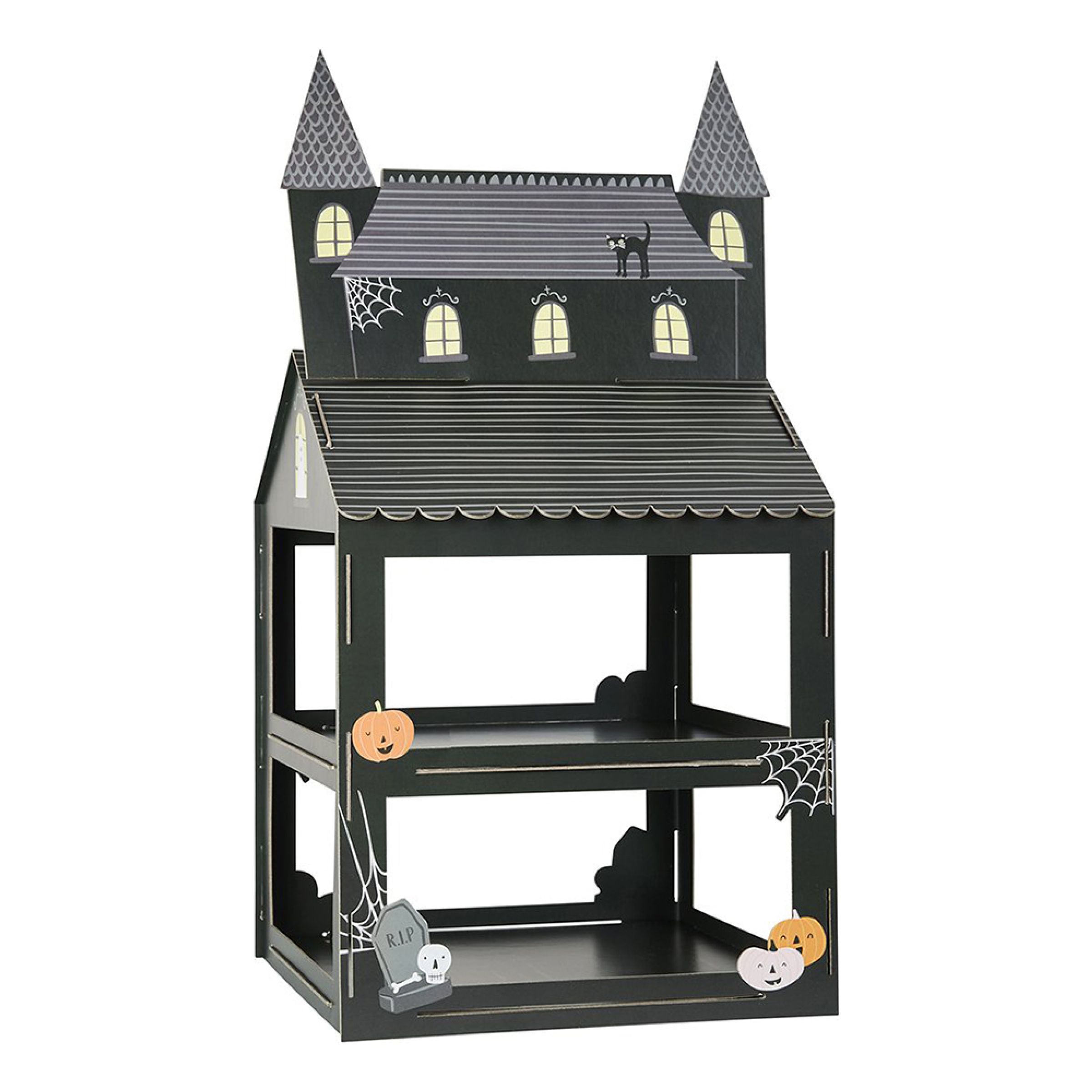 Halloweenhus Serveringställ | Hem - Teman - Färger - Svart | Pryloteket