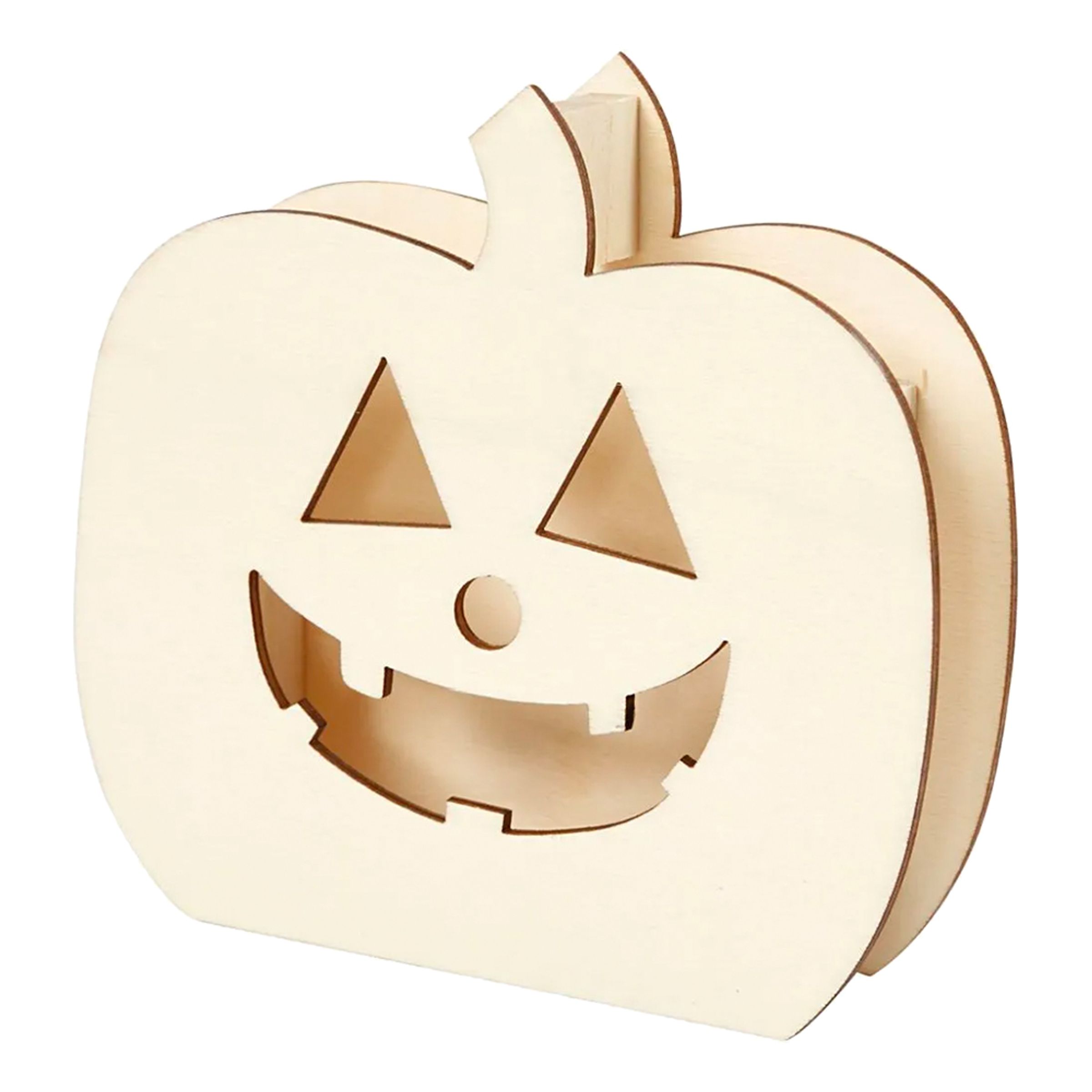 Halloweenpumpa i Trä DIY