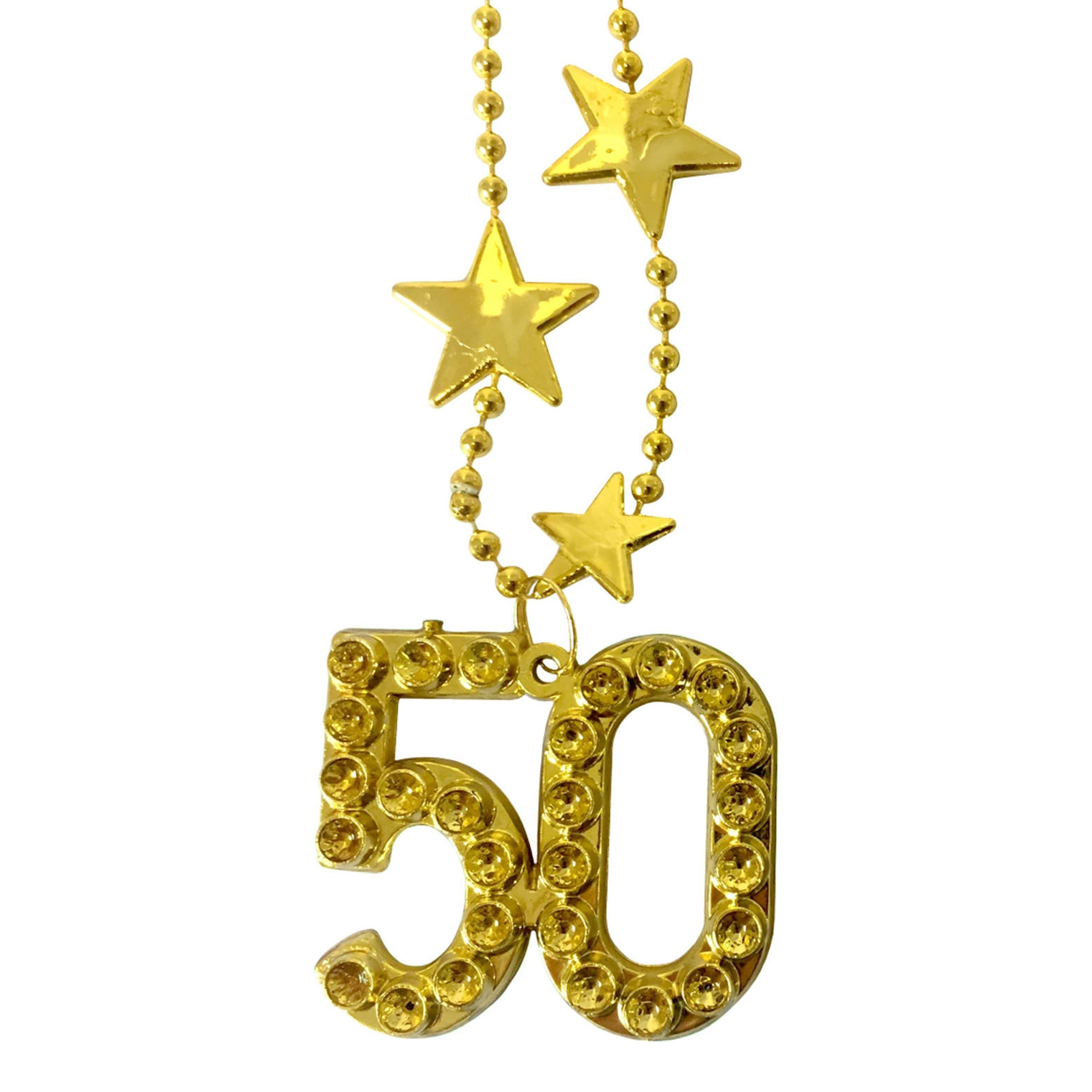 Läs mer om Halsband Guld Siffra 50
