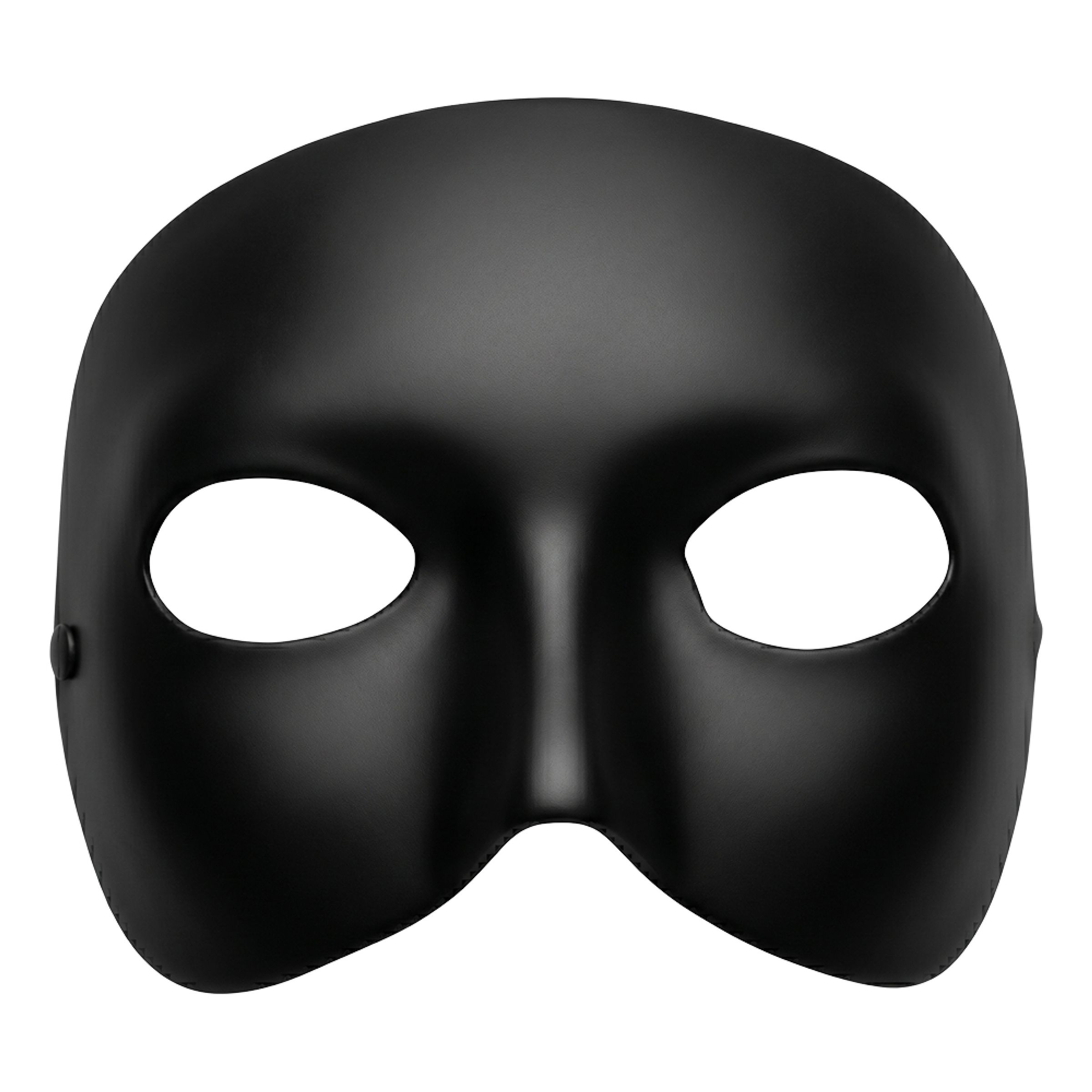 Halvmask Svart | Hem - Maskerad - Masker - Teatermasker | Pryloteket