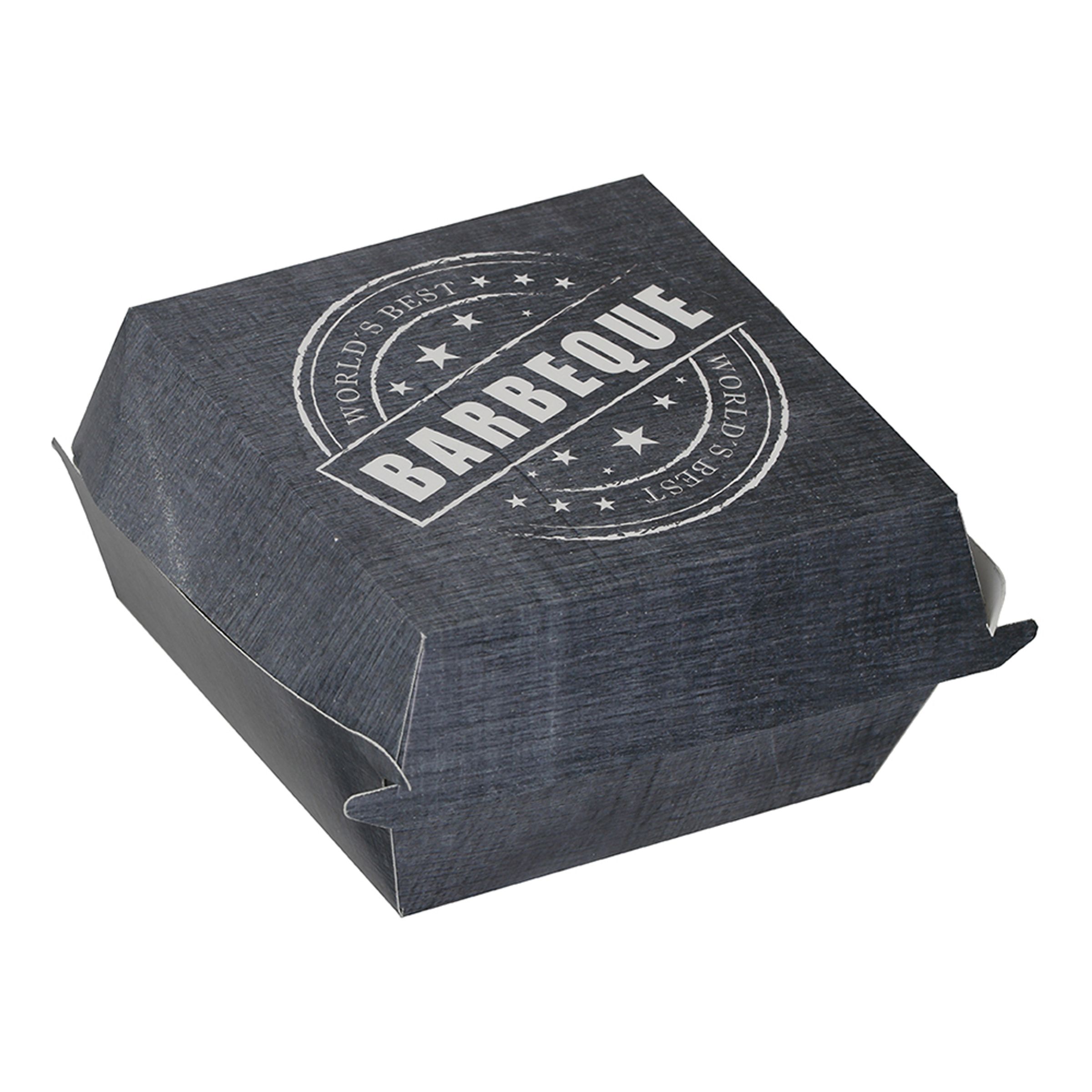 Hamburgerbox Grå - 8-pack