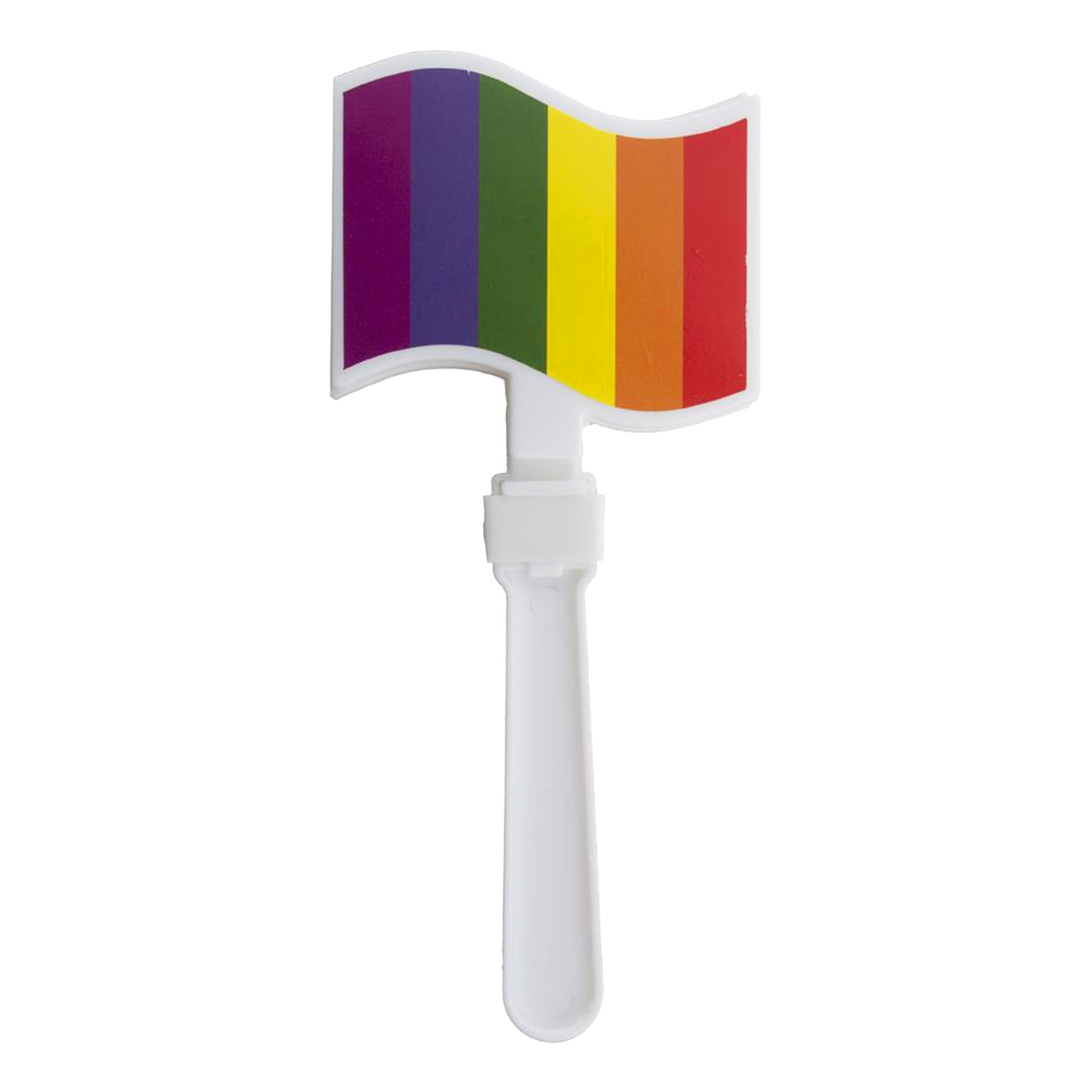 Läs mer om Handklappa Prideflagga