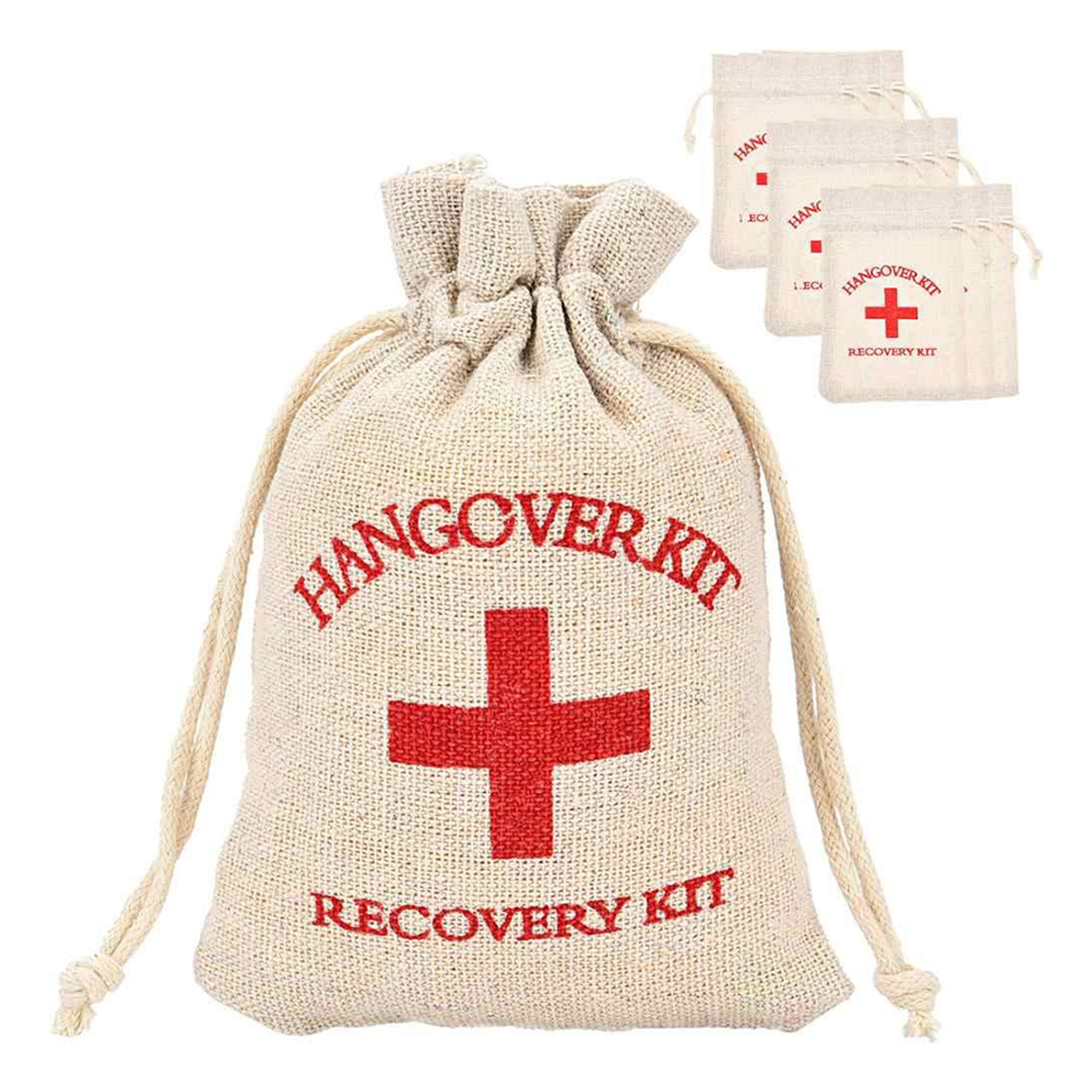 Läs mer om Hangover Kit Tygpåsar - 1-pack