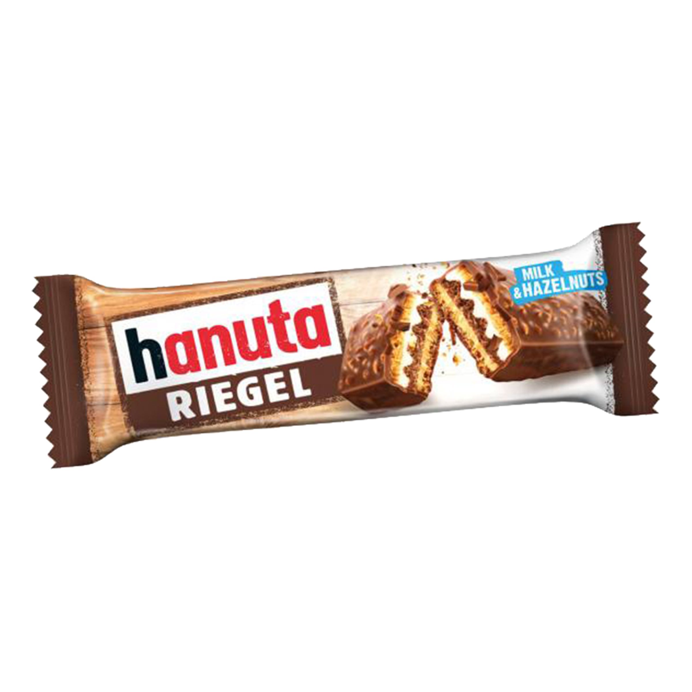 Läs mer om Ferrero Hanuta Riegel Chokladbar - 34,5 gram