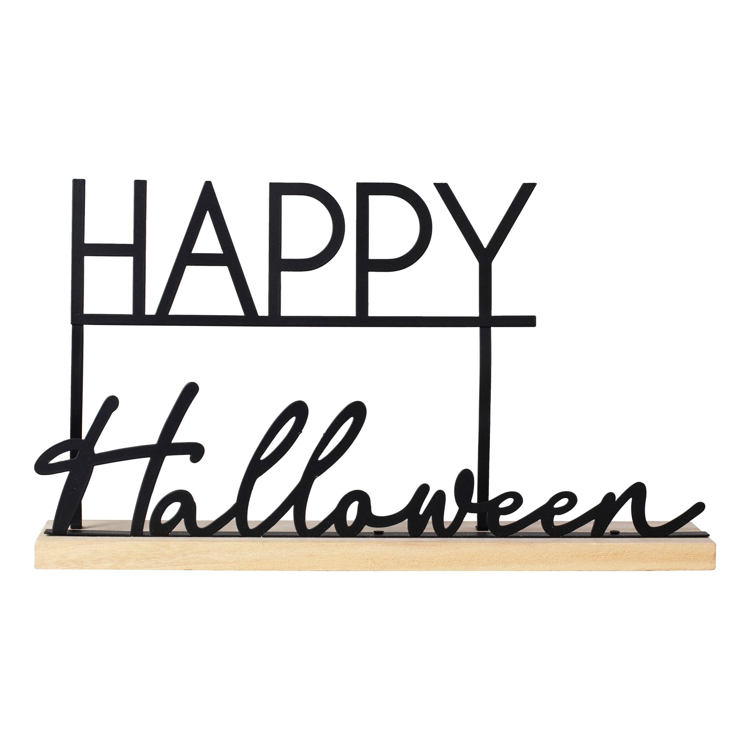 Läs mer om Happy Halloween Dekorationsskylt