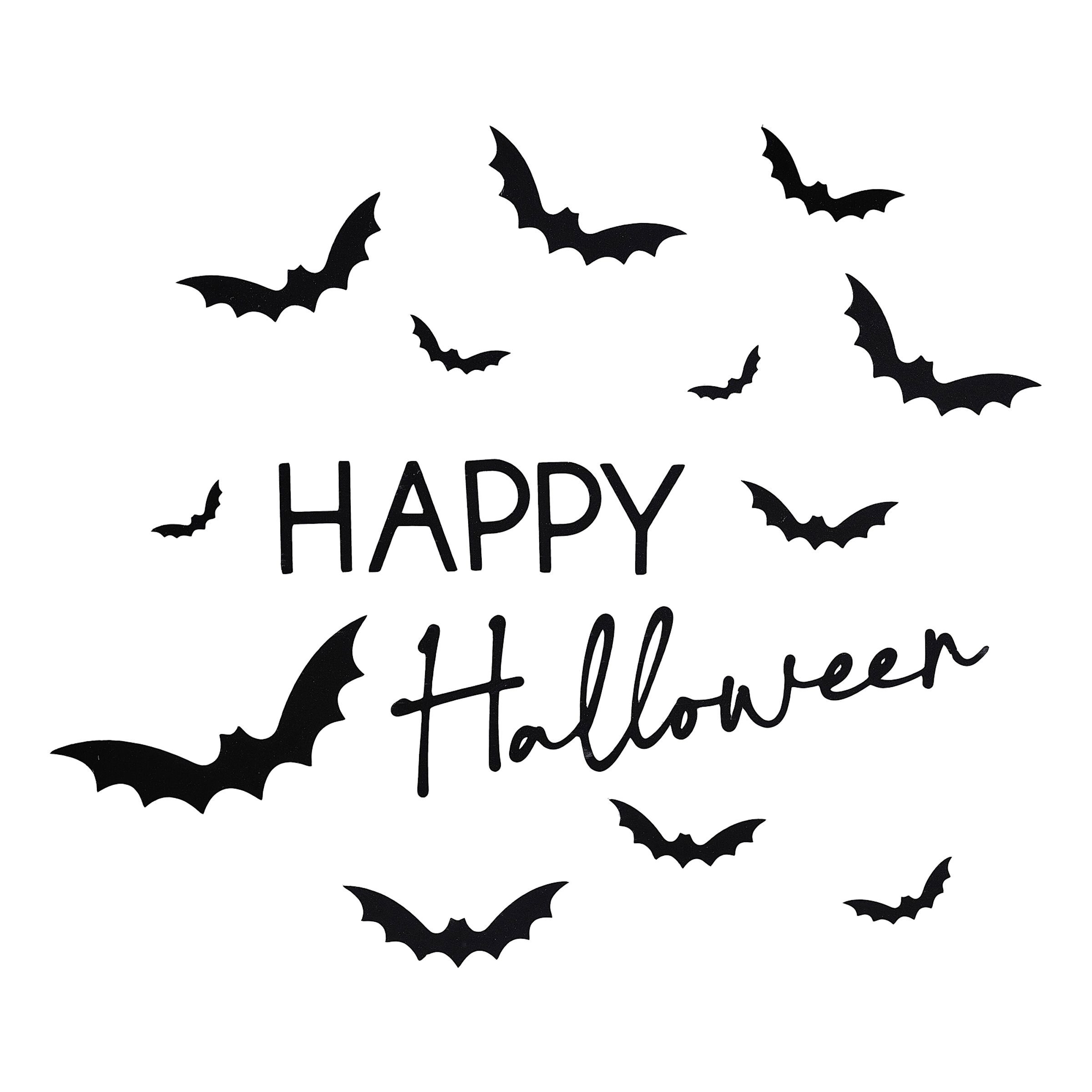 Läs mer om Happy Halloween Klistermärke