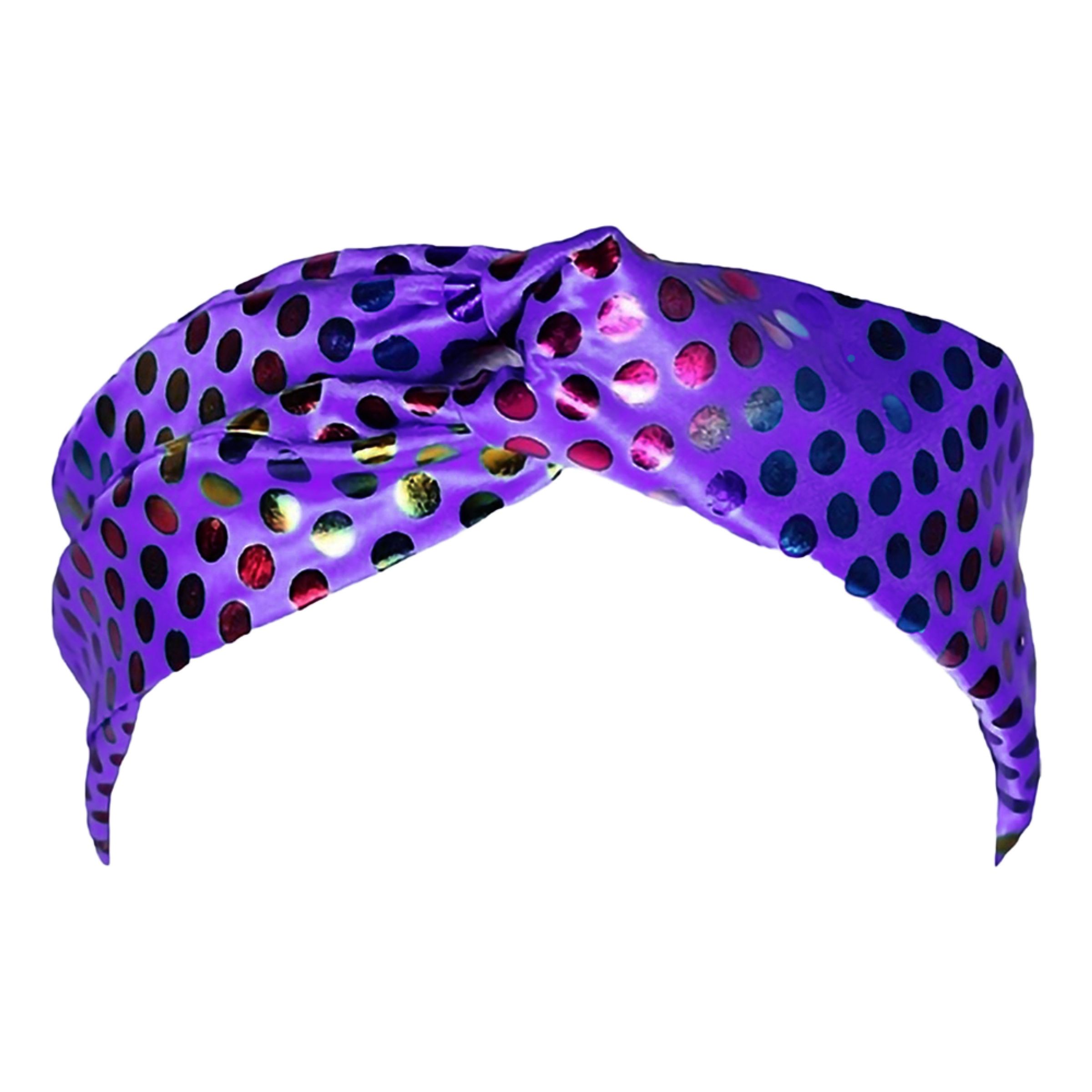 Hårband Disco Lila Färgskimrande | Hem - Maskerad - Tillbehör - Maskeradaccessoarer | Maskeradspecialisten