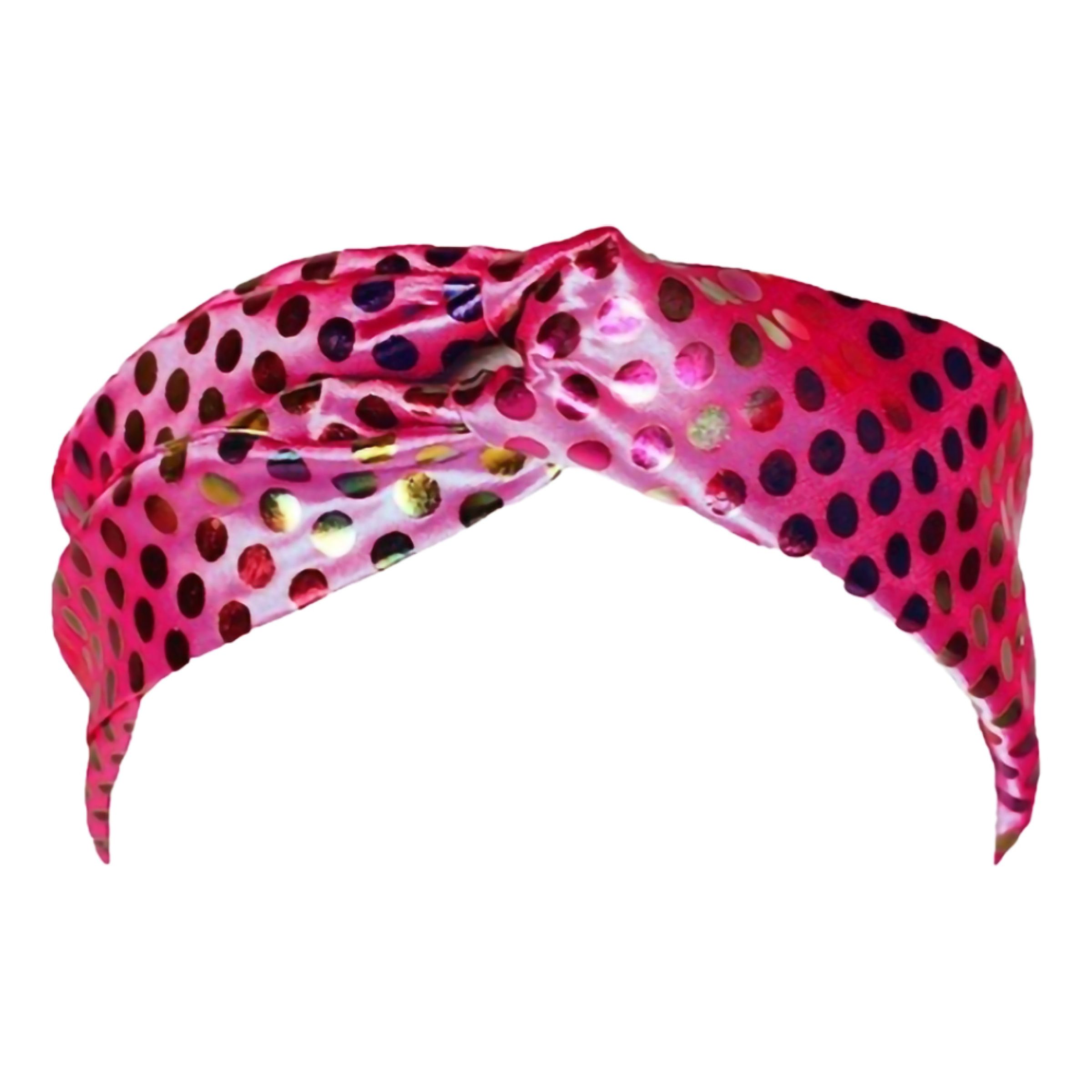 Hårband Disco Rosa Färgskimrande | Hem - Maskerad - Tillbehör - Maskeradaccessoarer | Maskeradspecialisten