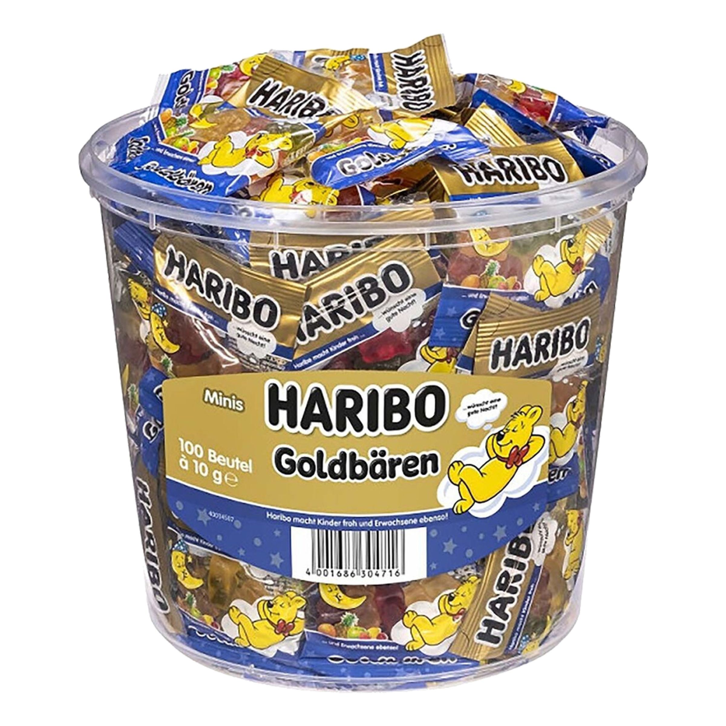 Läs mer om Haribo Goldbears Minis Storpack - 1 kg