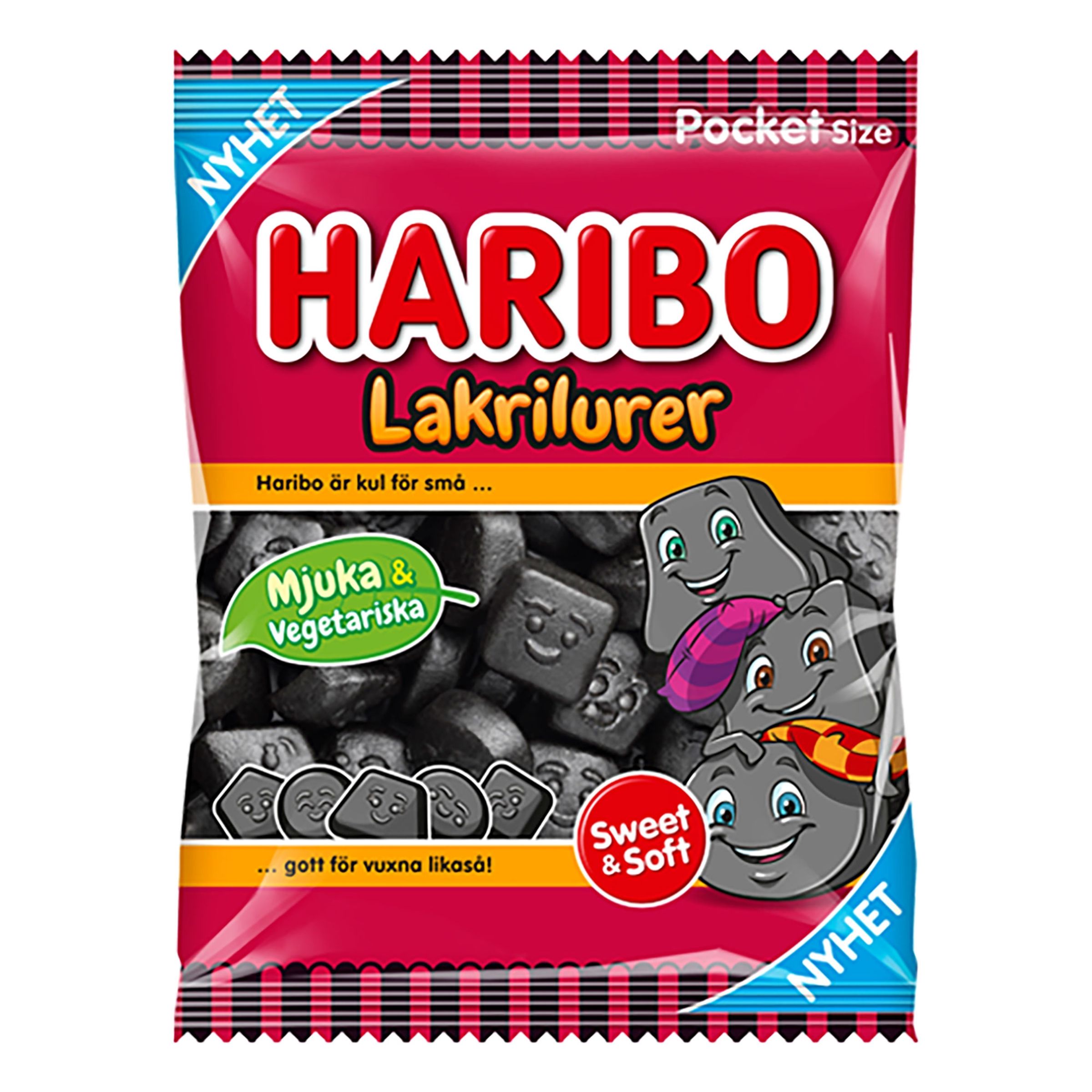 Haribo Lakrilurer - 80 gram