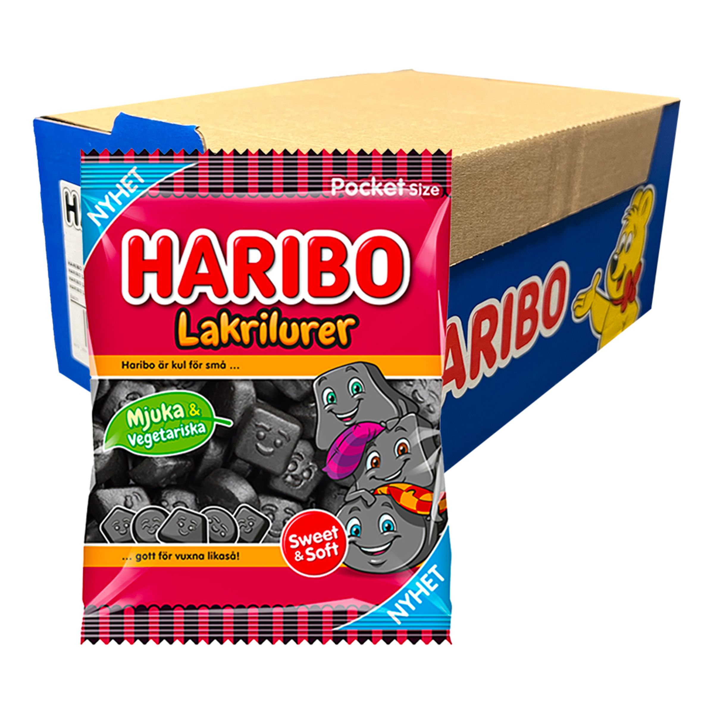 Haribo Lakrilurer Storpack - 24-pack