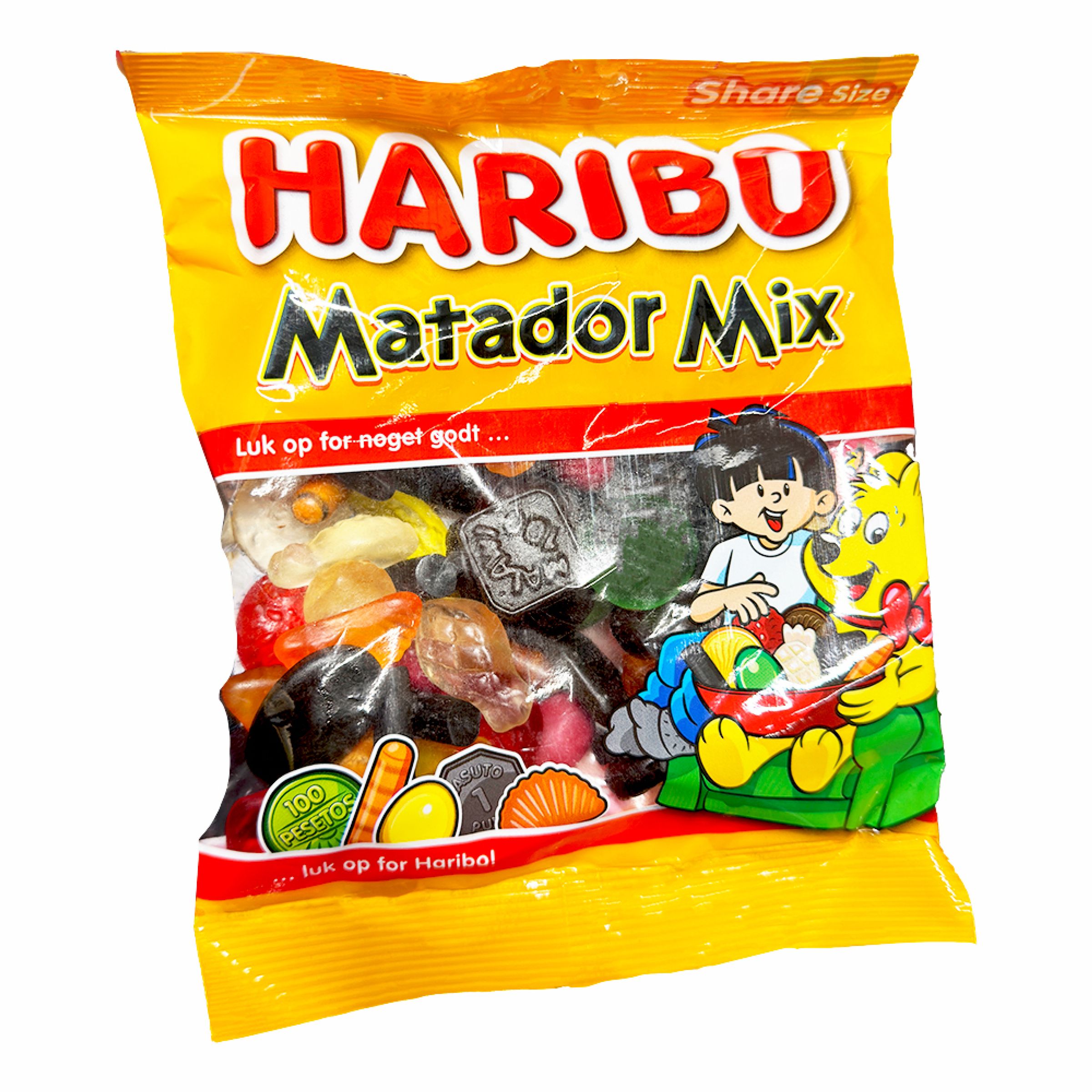 Haribo Matador Mix Påse - 275 gram | Hem - Godis & Läsk - Godis - Gelégodis | Maskeradspecialisten