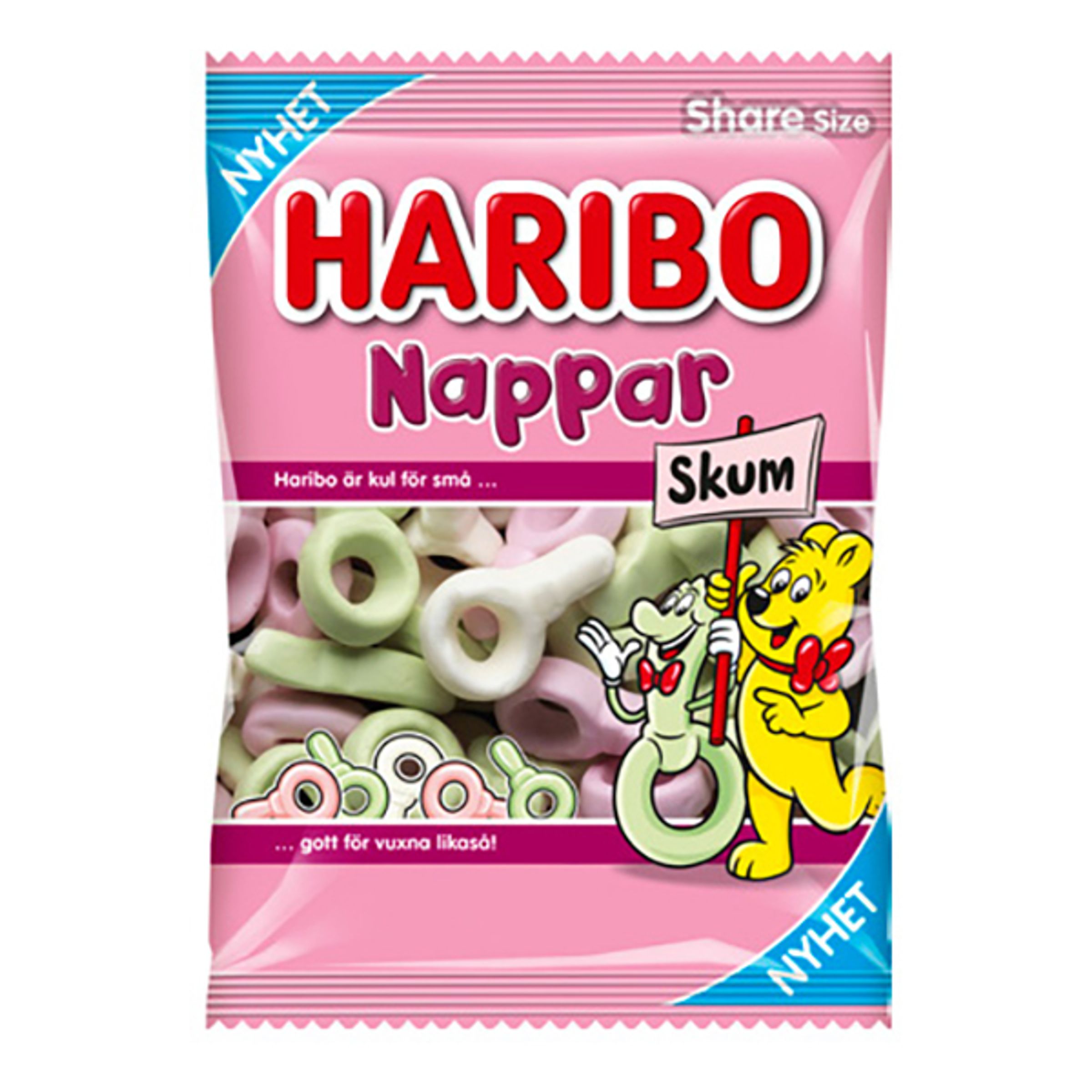Haribo Nappar Skum - 120 gram