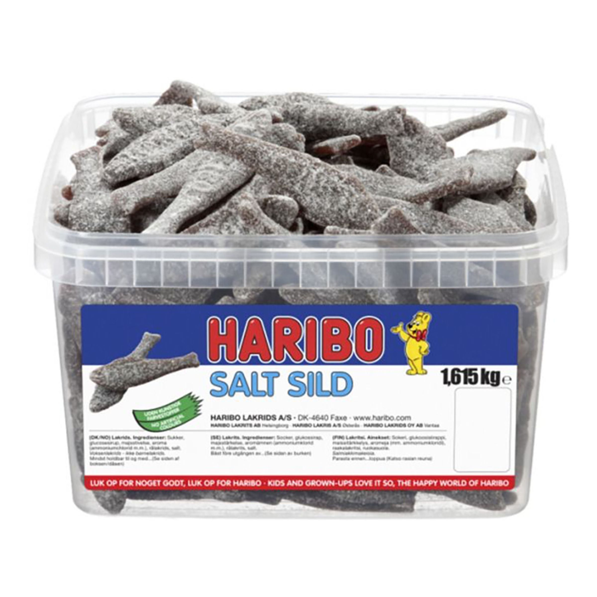 Läs mer om Haribo Salt Sild Storpack - 1.61 kg