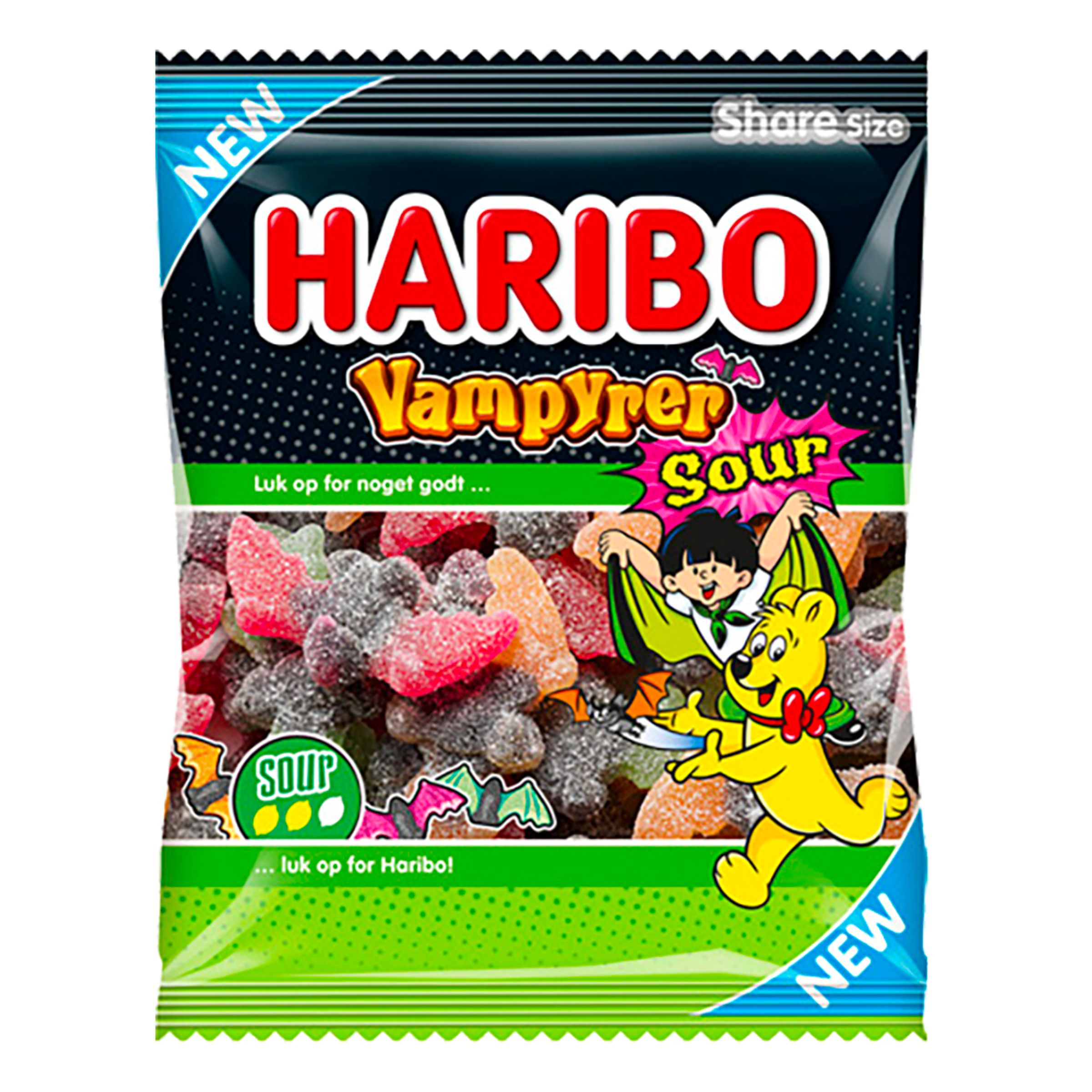 Läs mer om Haribo Vampyrer Sura - 120 gram
