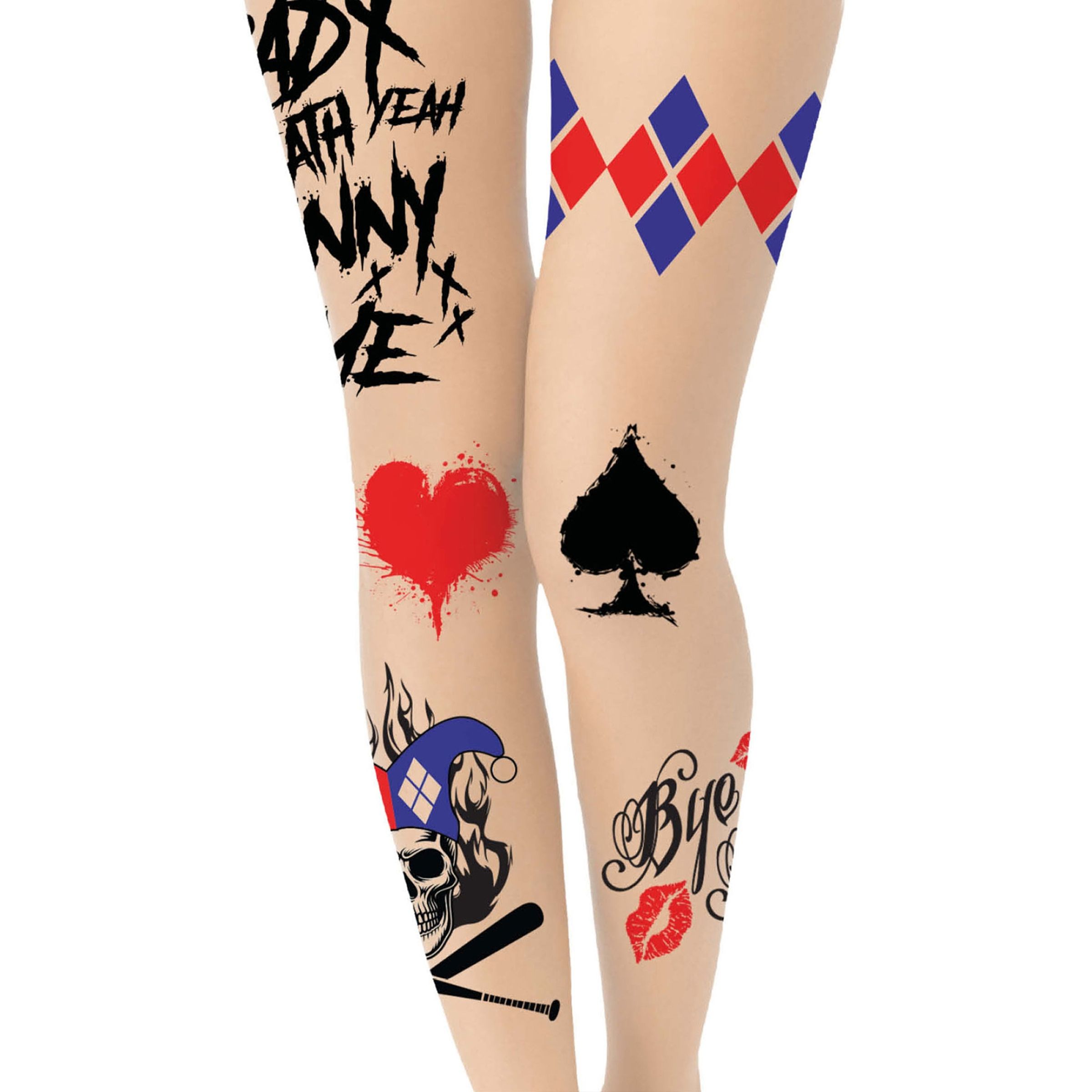 Harley Quinn Tights - One size