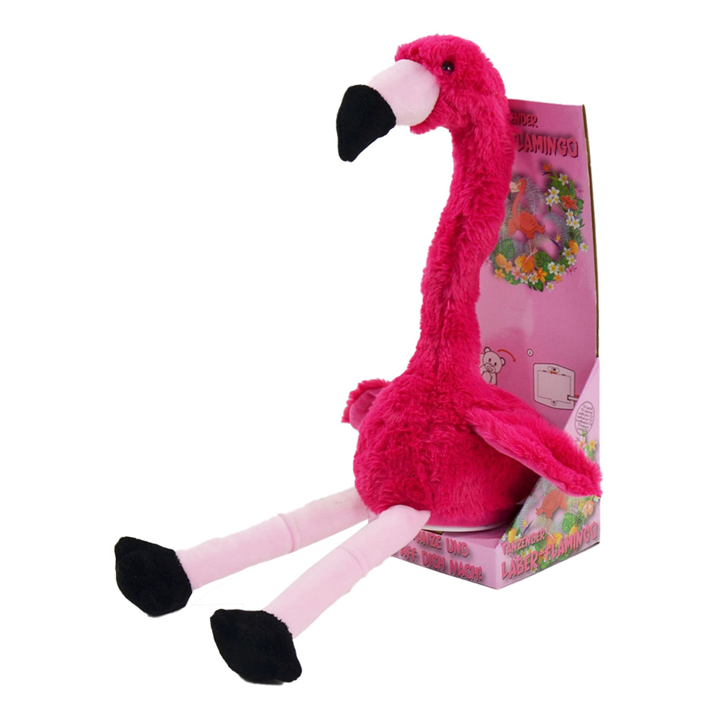 Läs mer om Härmdjur Dansande Flamingo