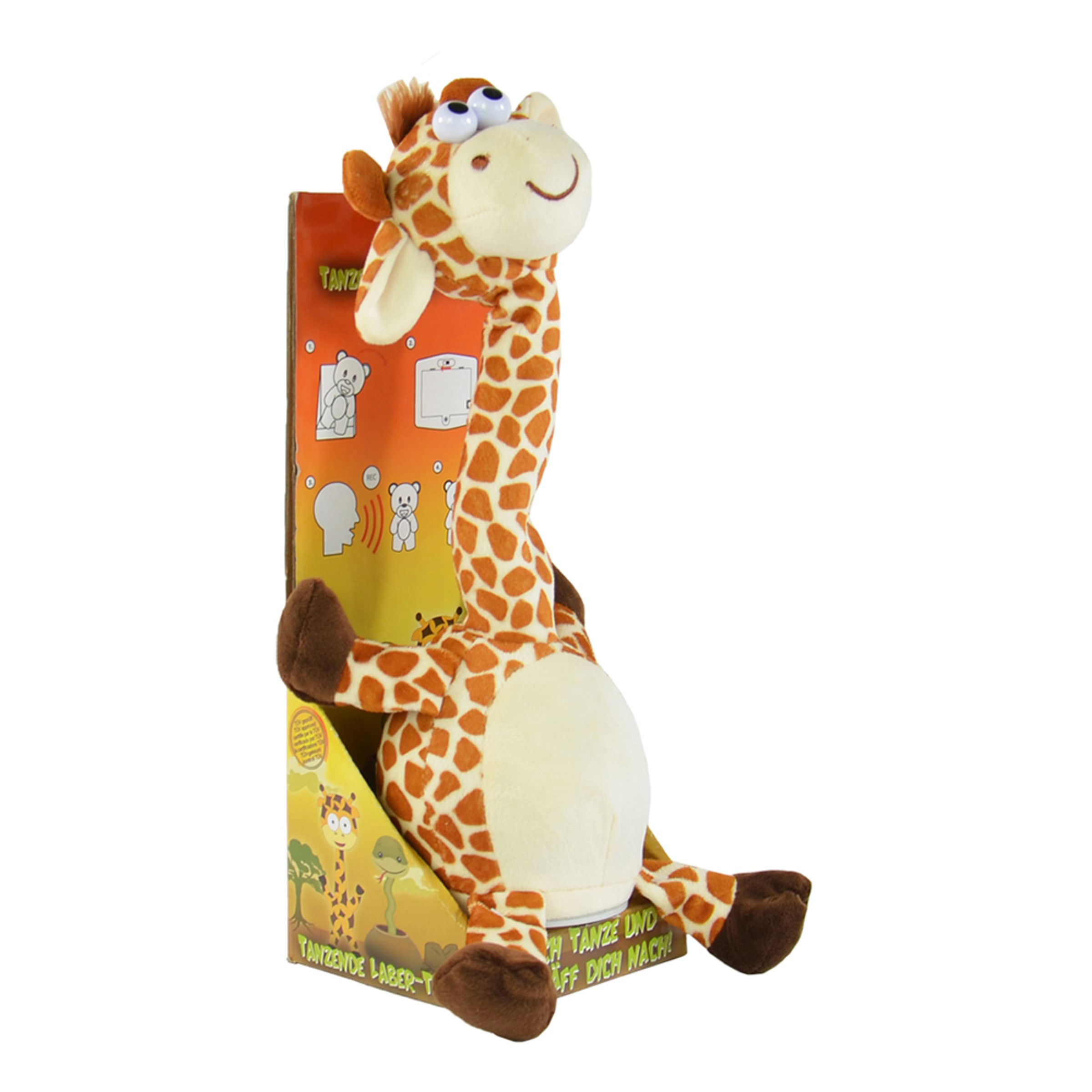 Läs mer om Härmdjur Dansande Giraff