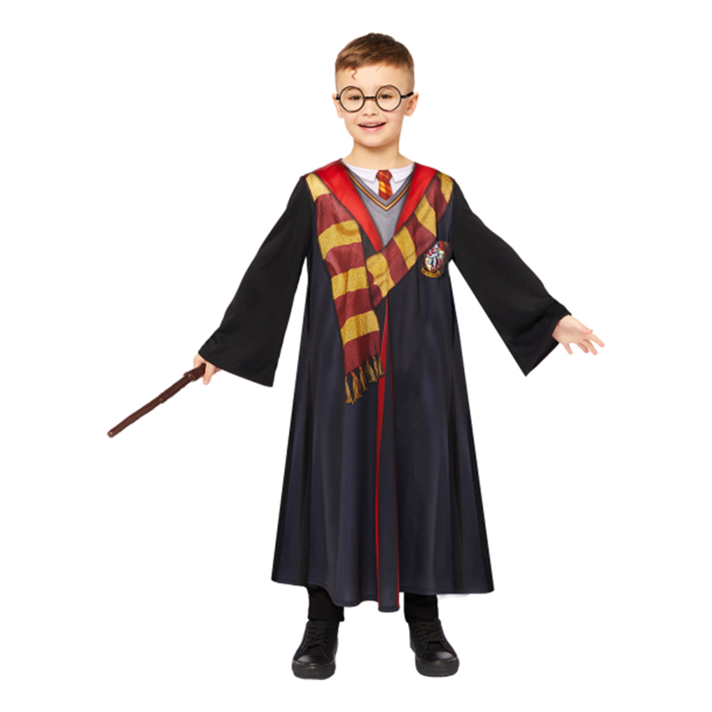 Läs mer om Harry Potter Deluxe Barn Maskeradkit - Medium