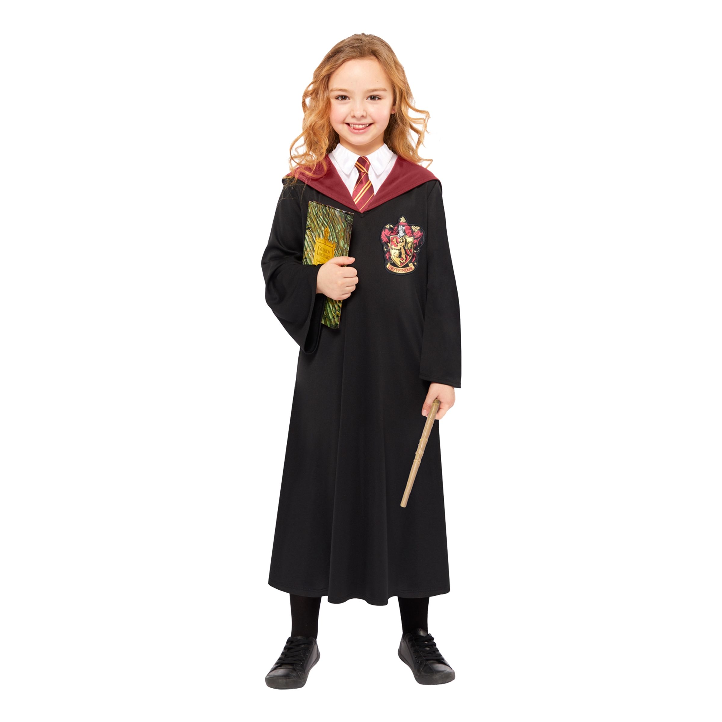 Läs mer om Harry Potter Hermione Barn Maskeraddräkt - 4-6 år