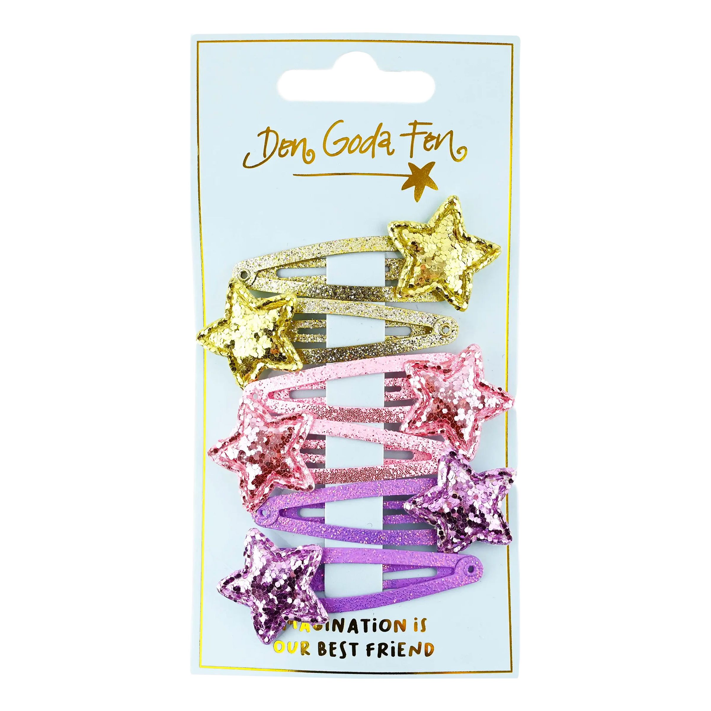 Hårspännen Stjärnor Glitter | Hem - Maskerad - Tillbehör - Maskeradaccessoarer | Pryloteket