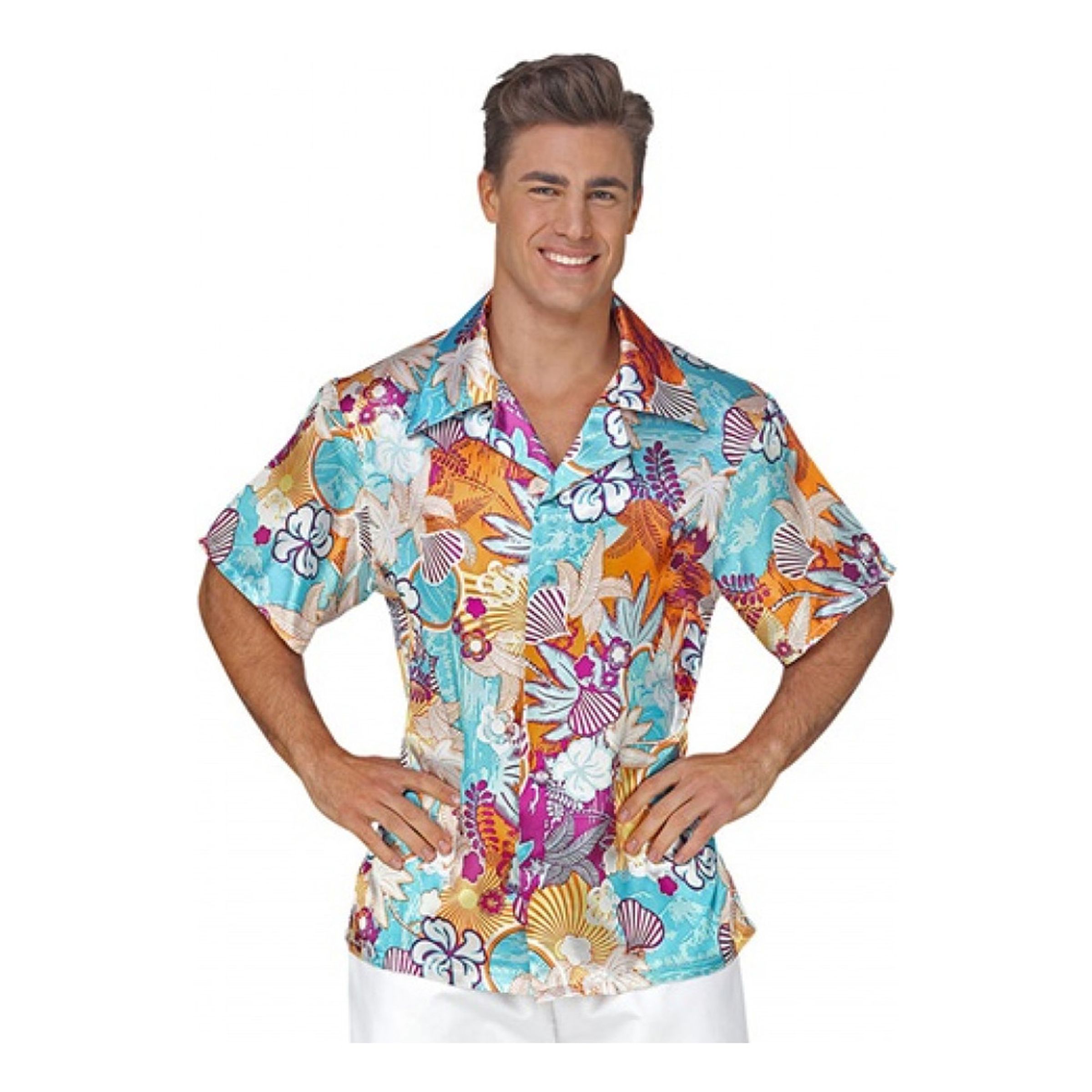 Hawaiiskjorta Herr - Large