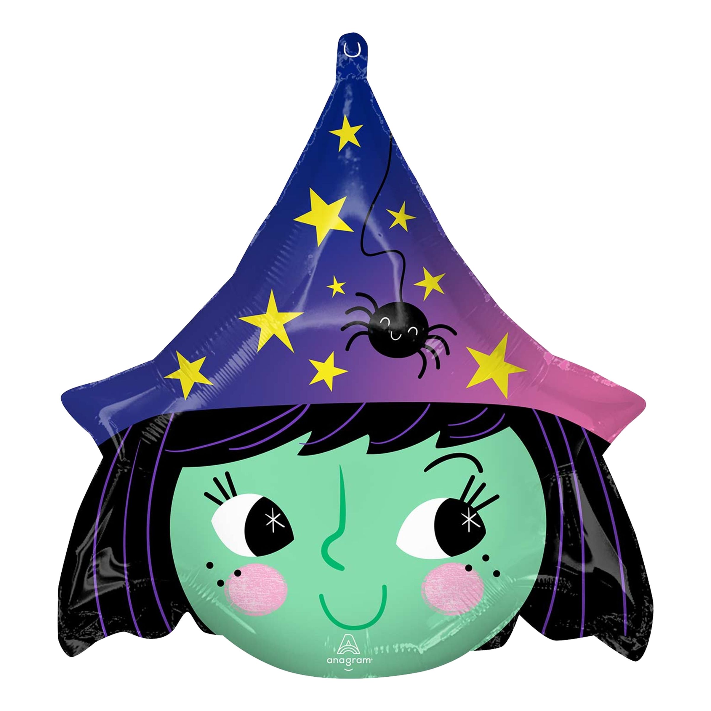Läs mer om Häxa Halloween Folieballong
