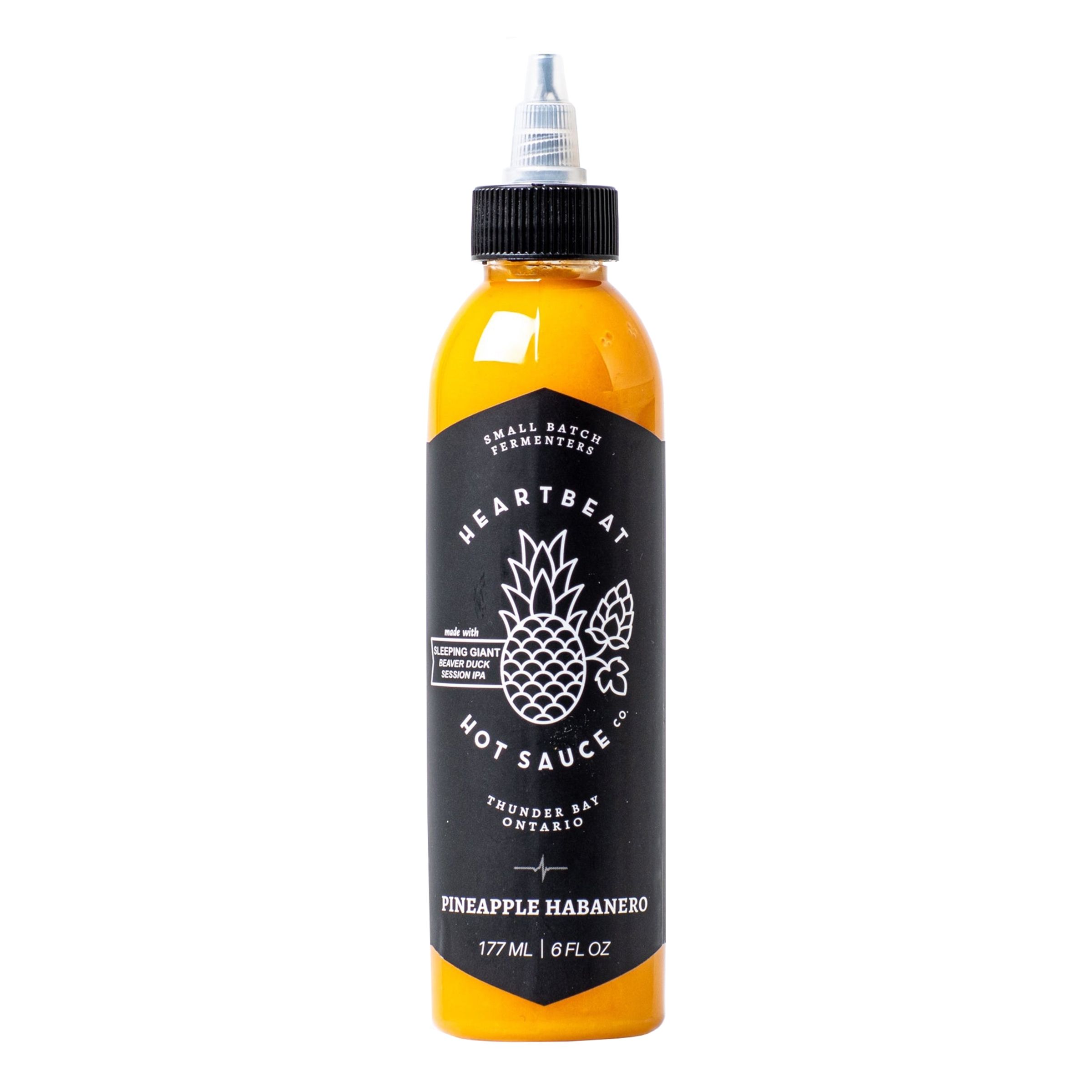 Läs mer om Heartbeat Hot Sauce Pineapple Habanero - 177 ml