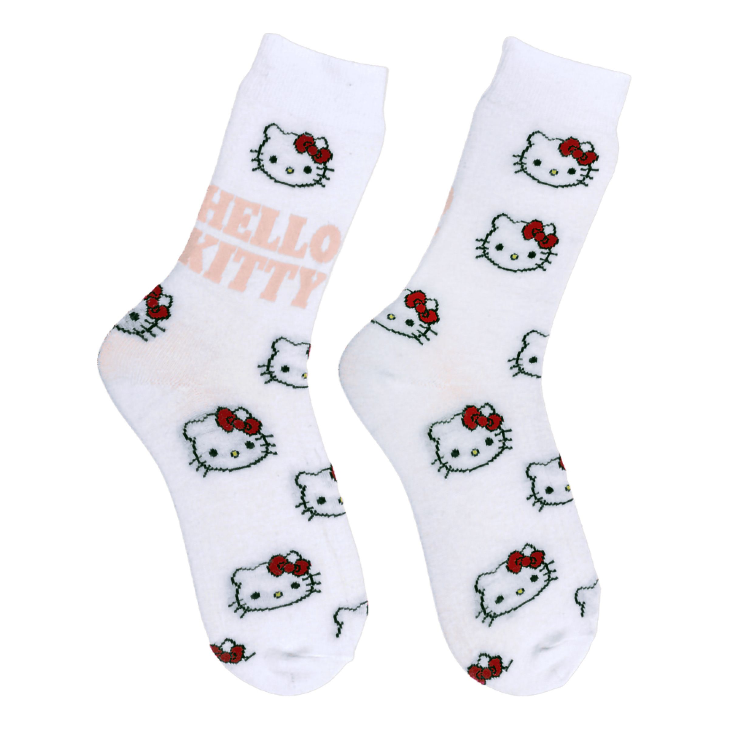 Hello Kitty Strumpor - 36-43 | Hem - Roliga Prylar - Kläder - Strumpor | Maskeradspecialisten