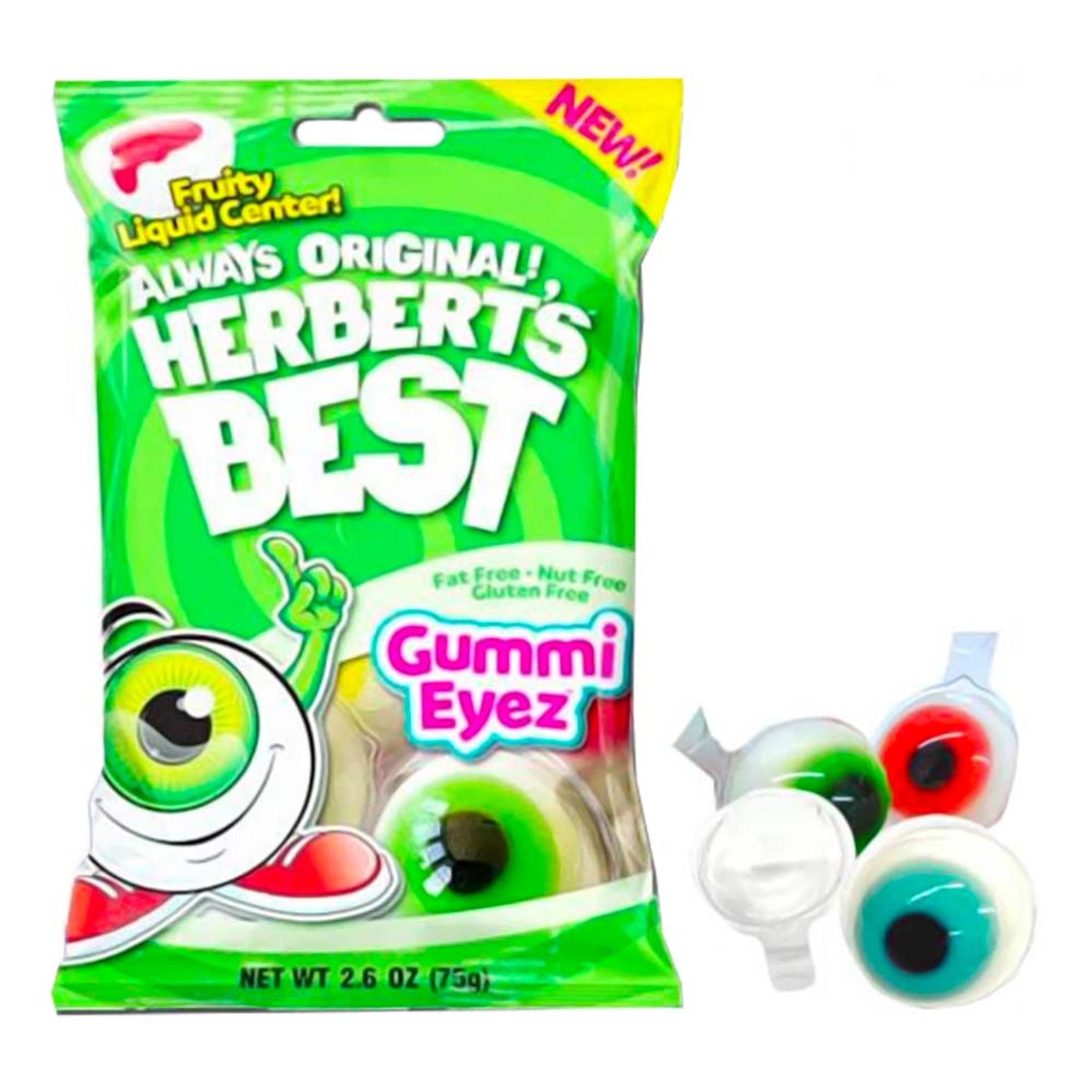 Herberts Gummy Eyez - 75 gram