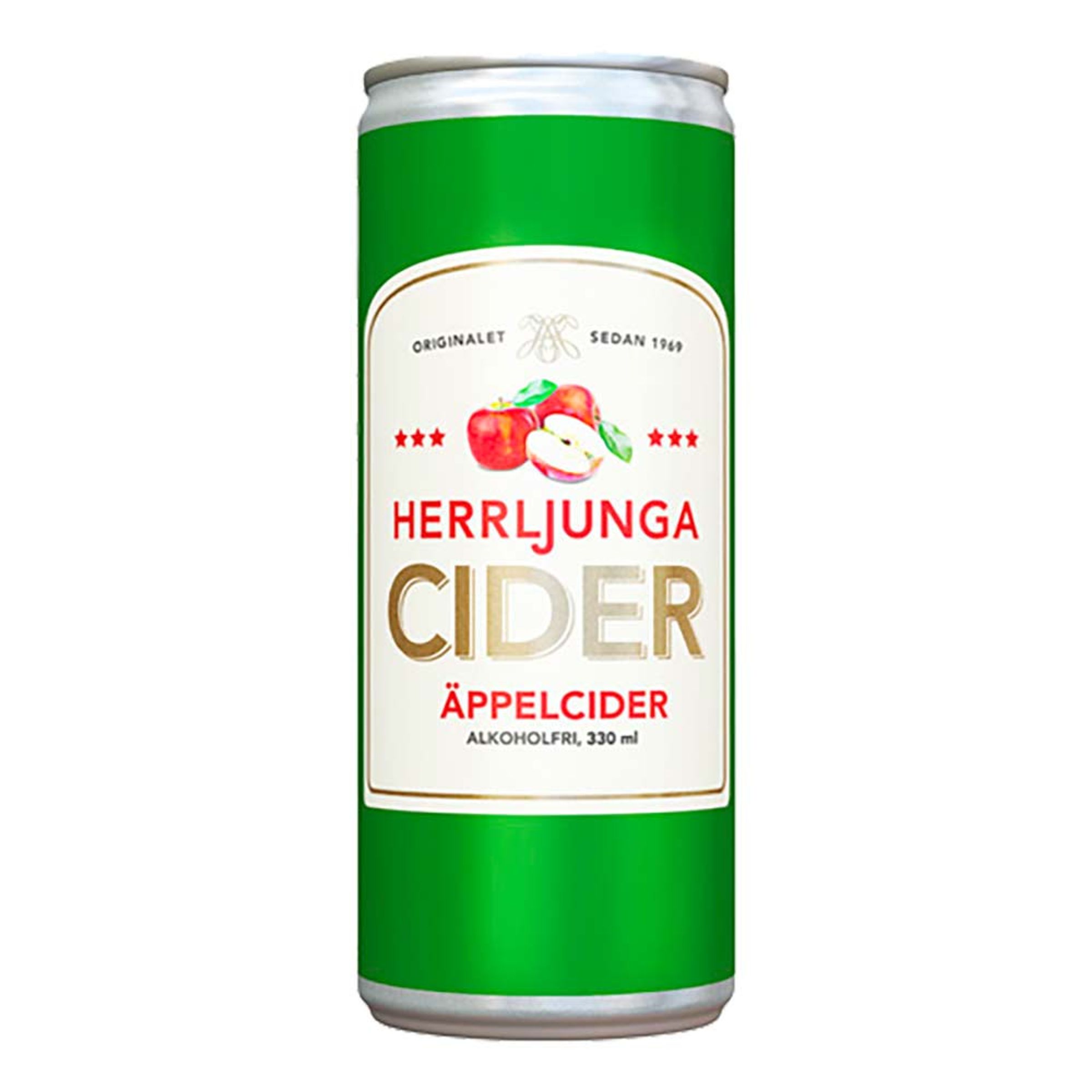 Herrljunga Äppelcider Alkoholfri - 24-pack