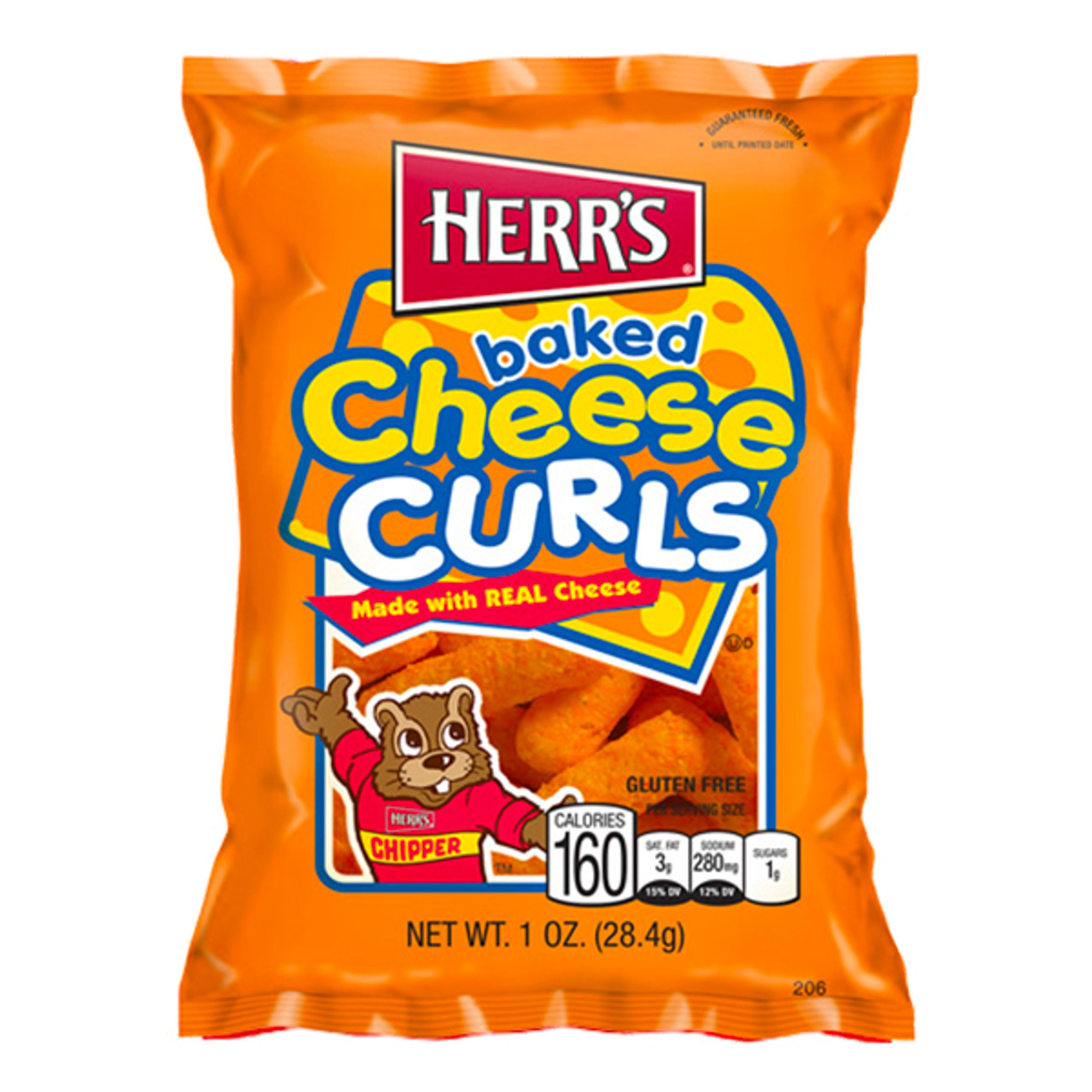 Herr's Cheese Curls - 198 gram