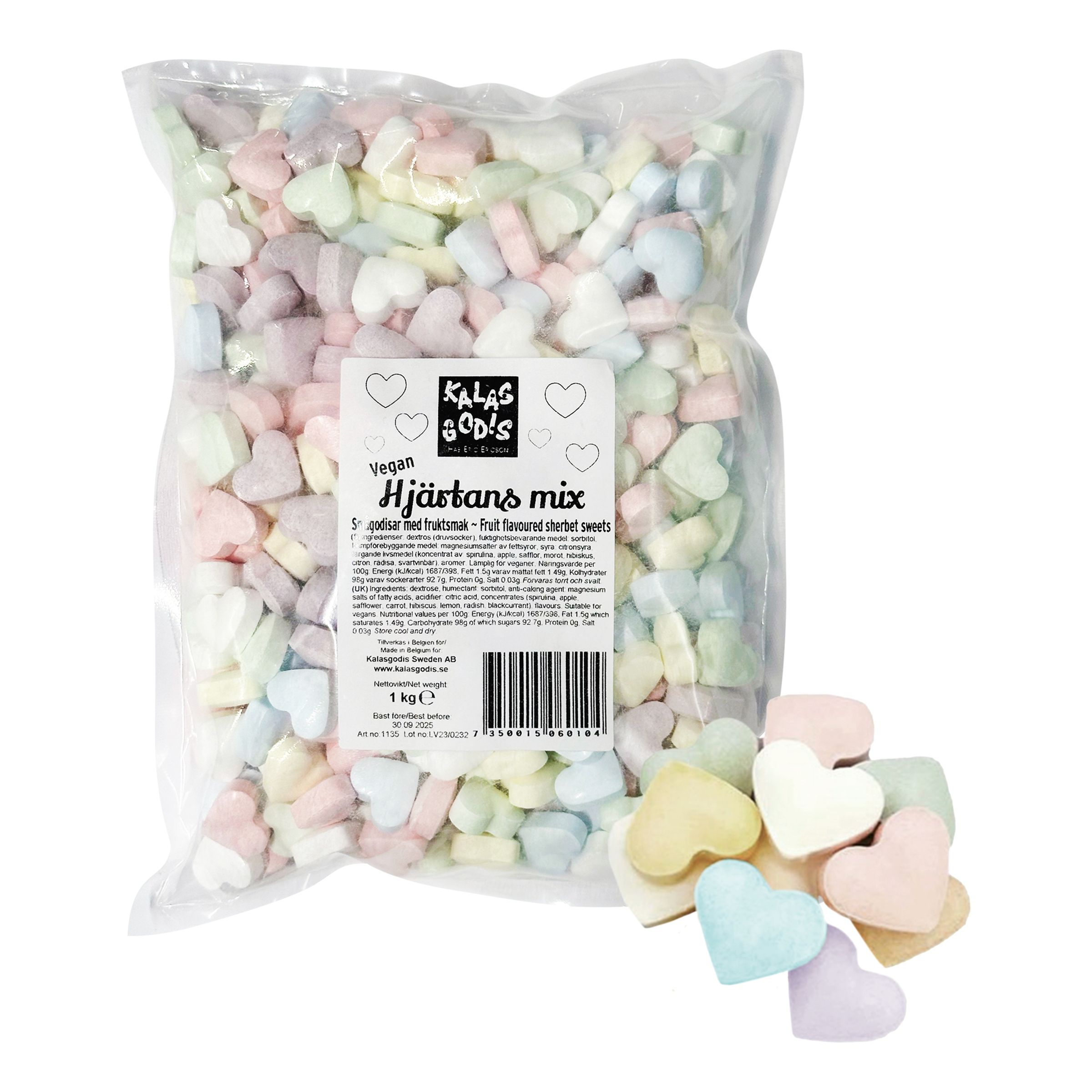 Hjärtans Mix Storpack - 1 kg | Alla Hjärtans Dag//Hem//Teman//Högtider | PartyOutlet