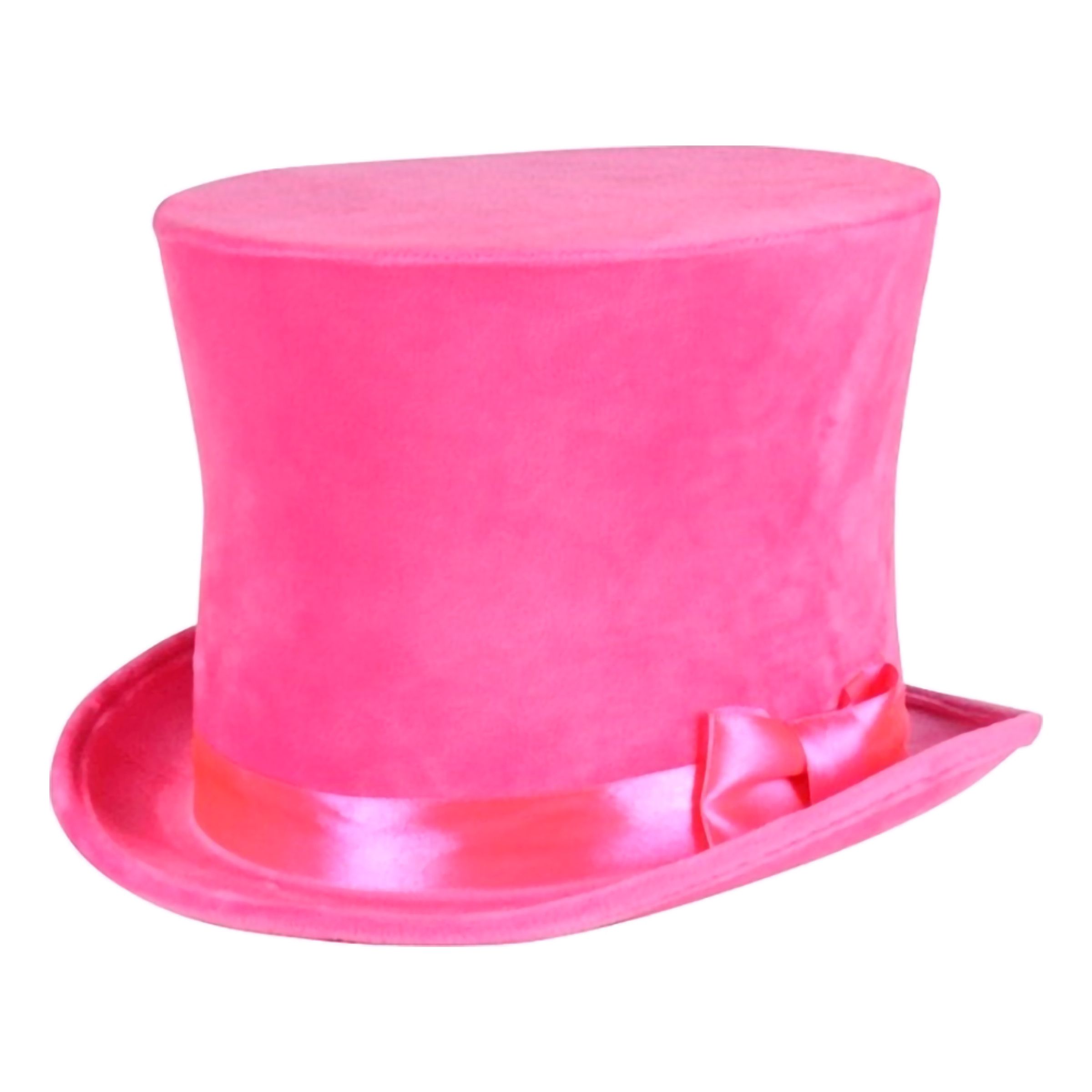 Höghatt Rosa Flair Deluxe - 58 | Hem - Maskerad - Hattar - Vuxenhattar | Pryloteket