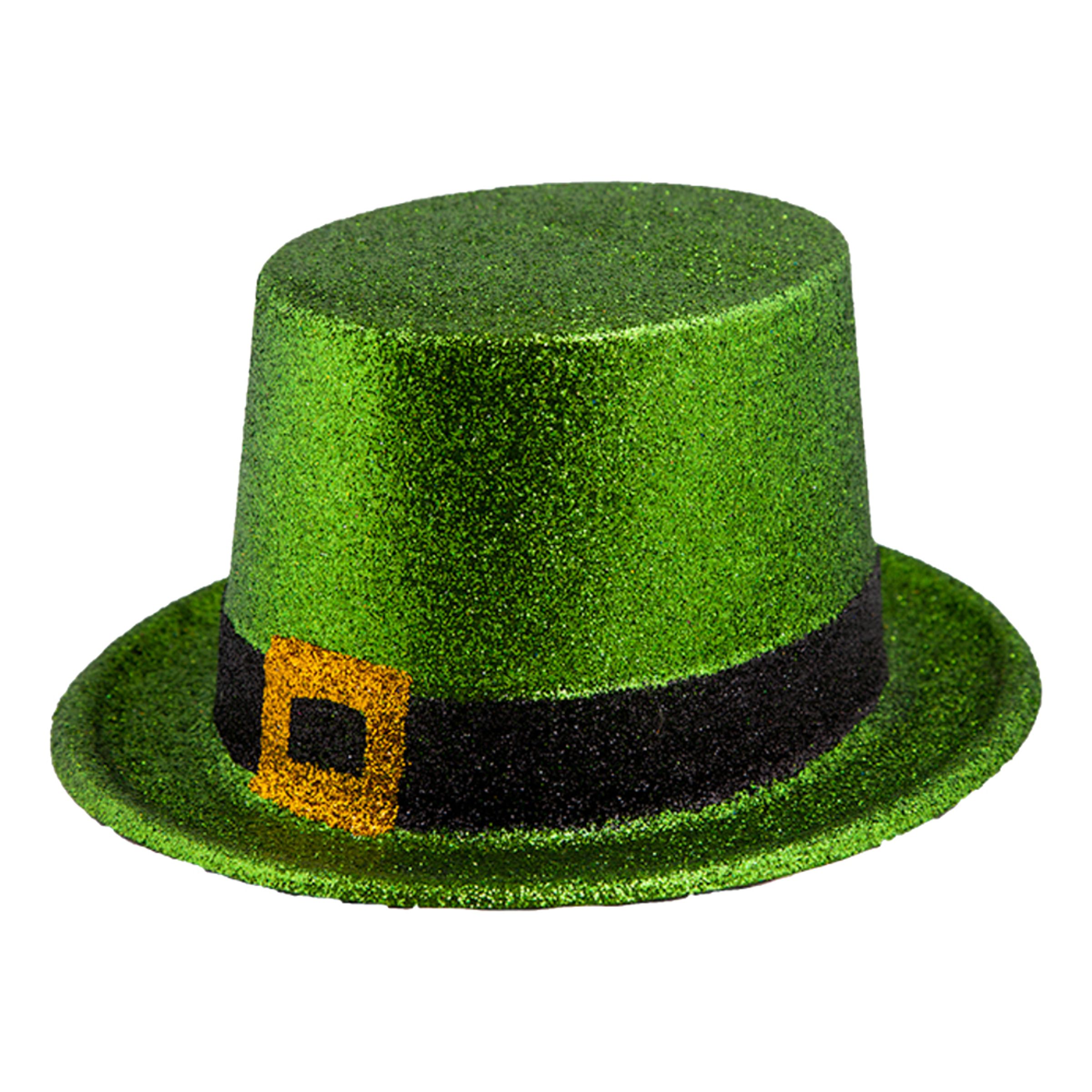 Läs mer om Höghatt St Patricks Day Glittrig - One size