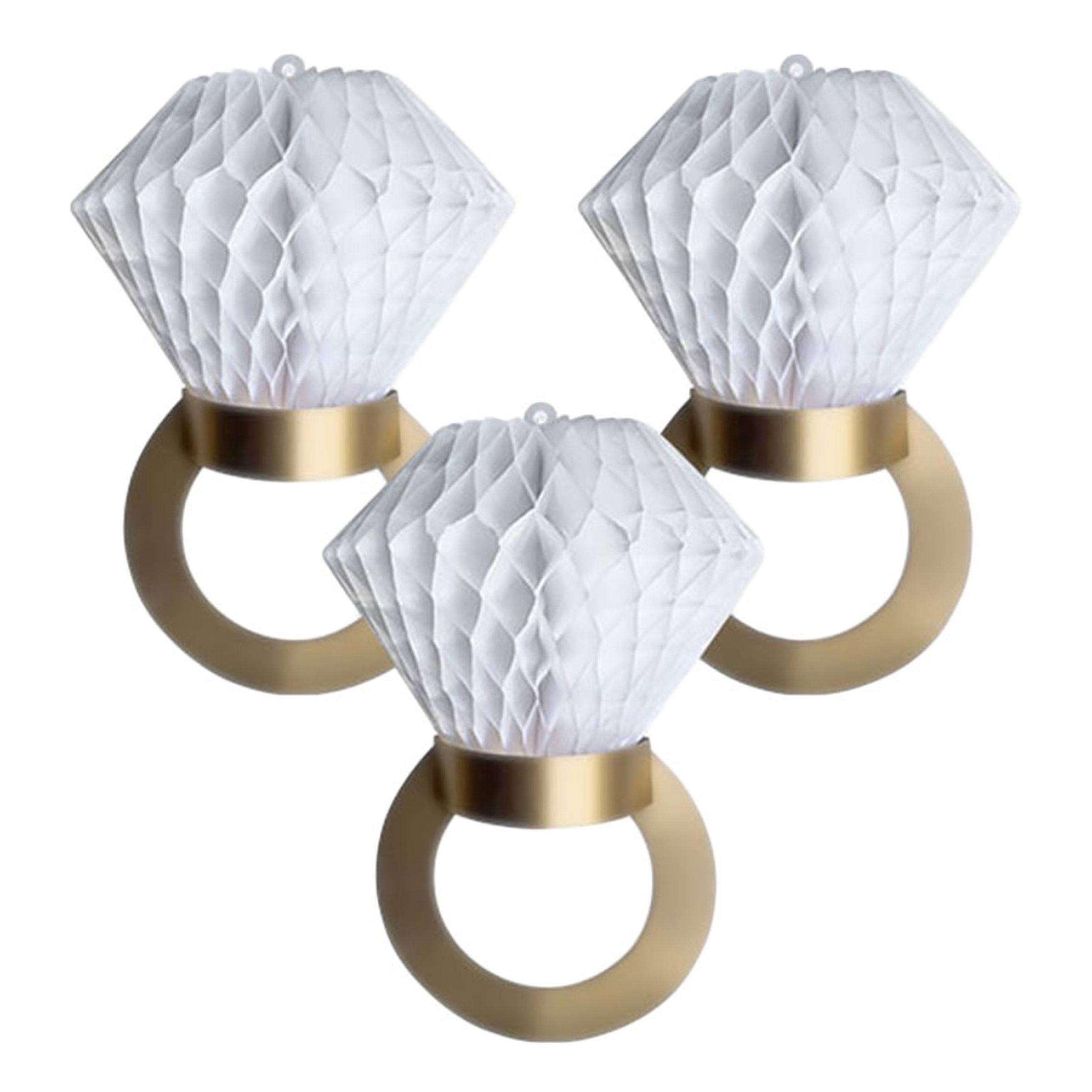 Honeycomb Ring - 3-pack