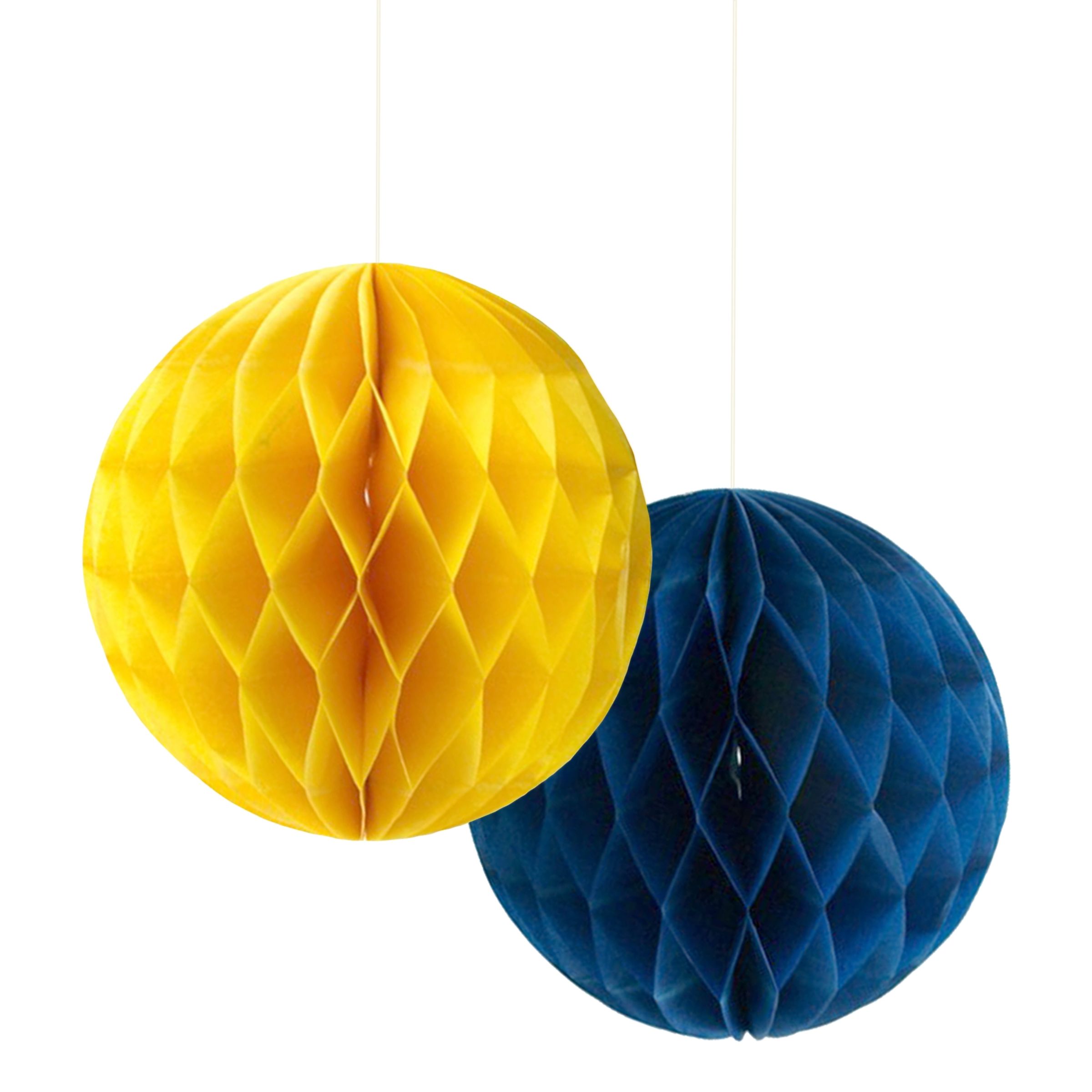 Läs mer om Honeycombs Blå/Gul - 30 cm