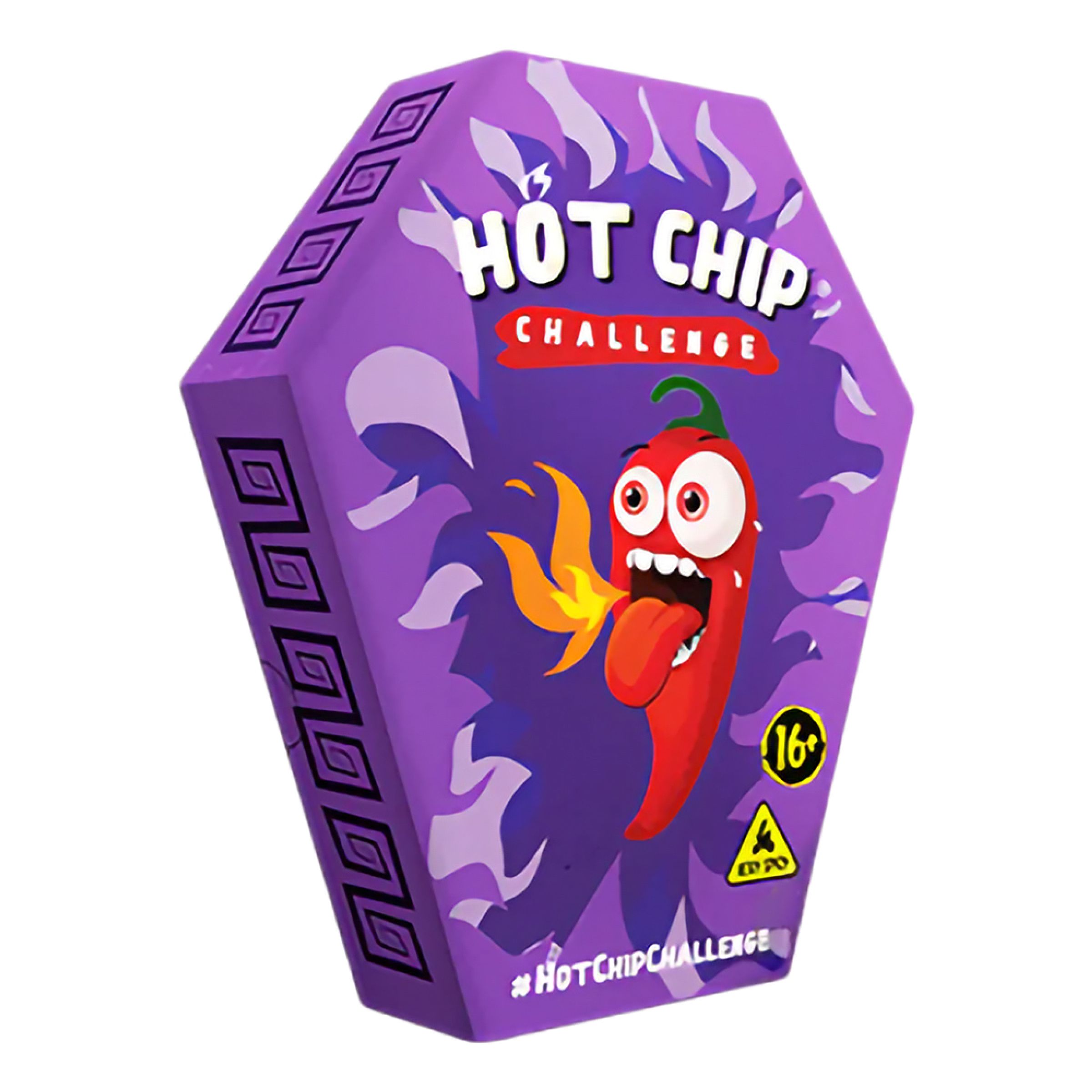 Hot Chip Challenge - 2,5 gram | Hem - Godis & Läsk - Snacks - Chips | Maskeradspecialisten