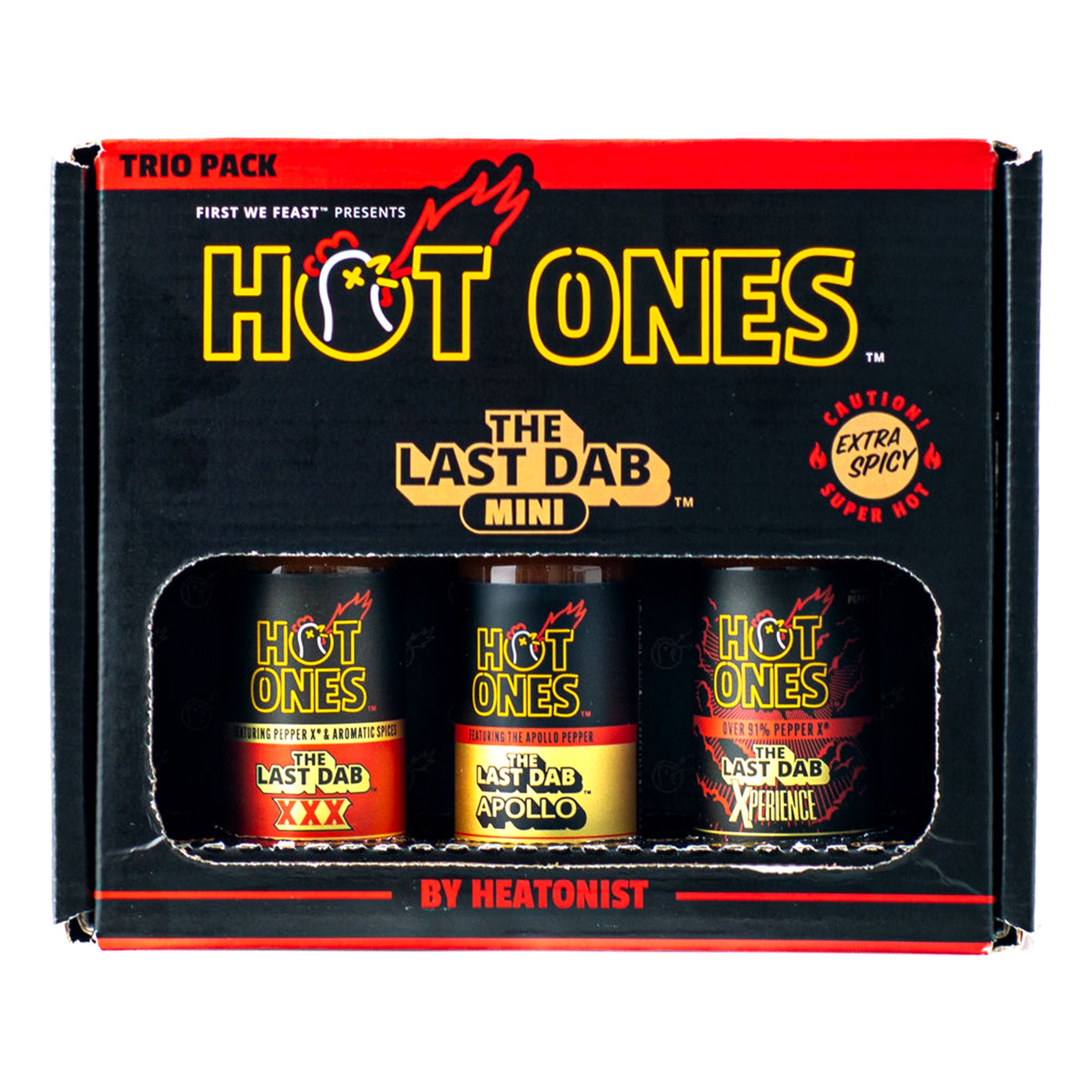 Hot Ones The Last Dab Mini Trio | Hem - Teman - Presenter - Present till Pappa | Pryloteket